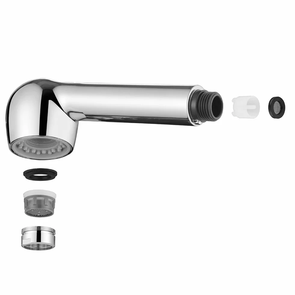 ONECE Douchette Robinet Cuisine 2 Jets Chromé Tête de Douche