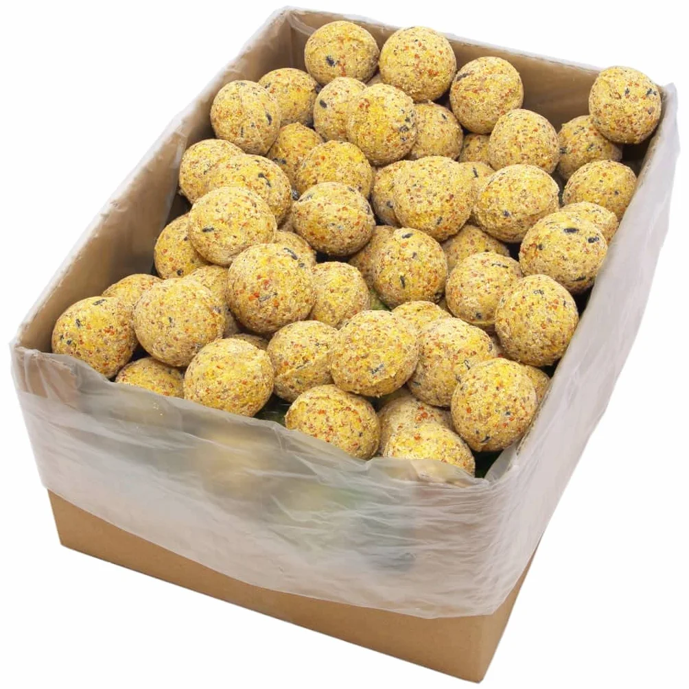 vidaXL 200x Boules de Graisse 90 g Nourriture Oiseaux Sauvages