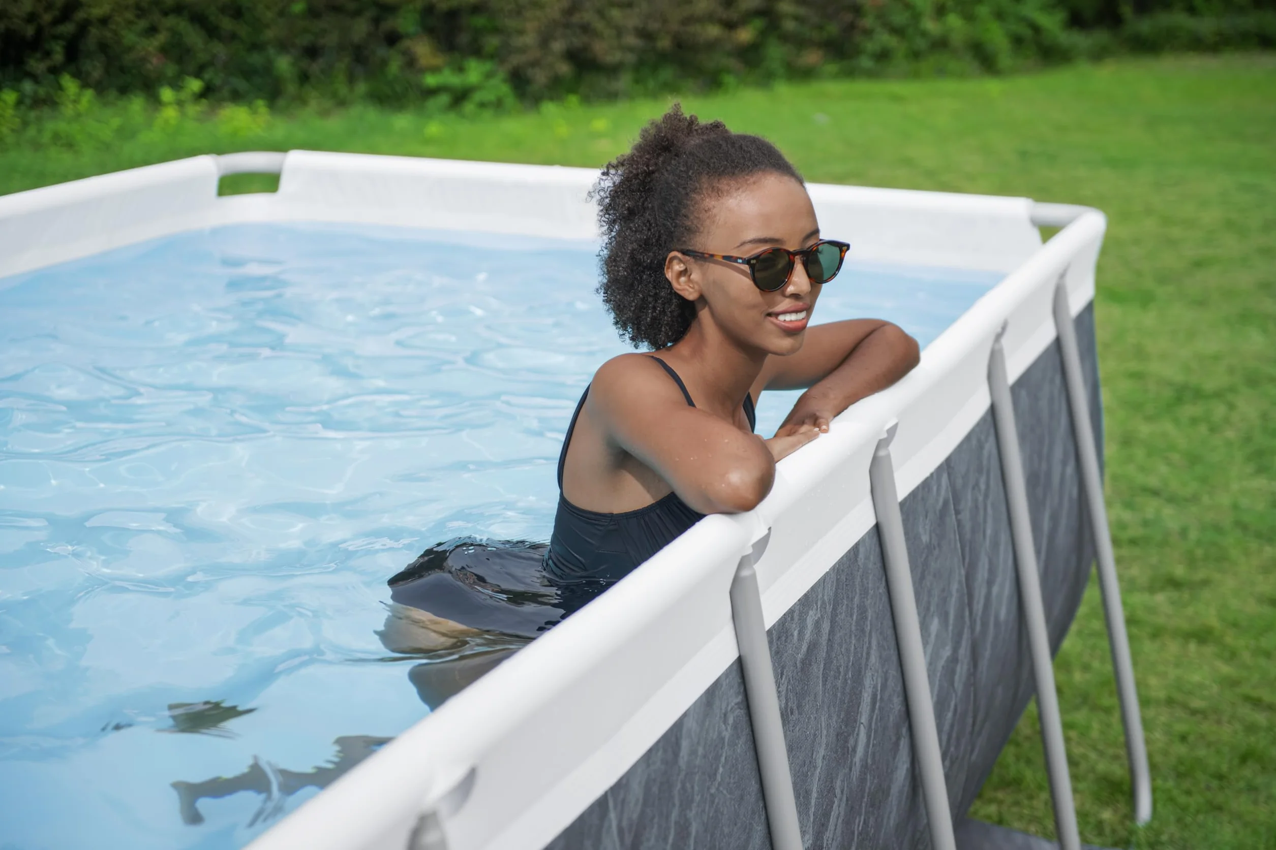 Bestway Steel Pro Max Kit Piscine Hors Sol 404 x 201 x 100 cm Gris