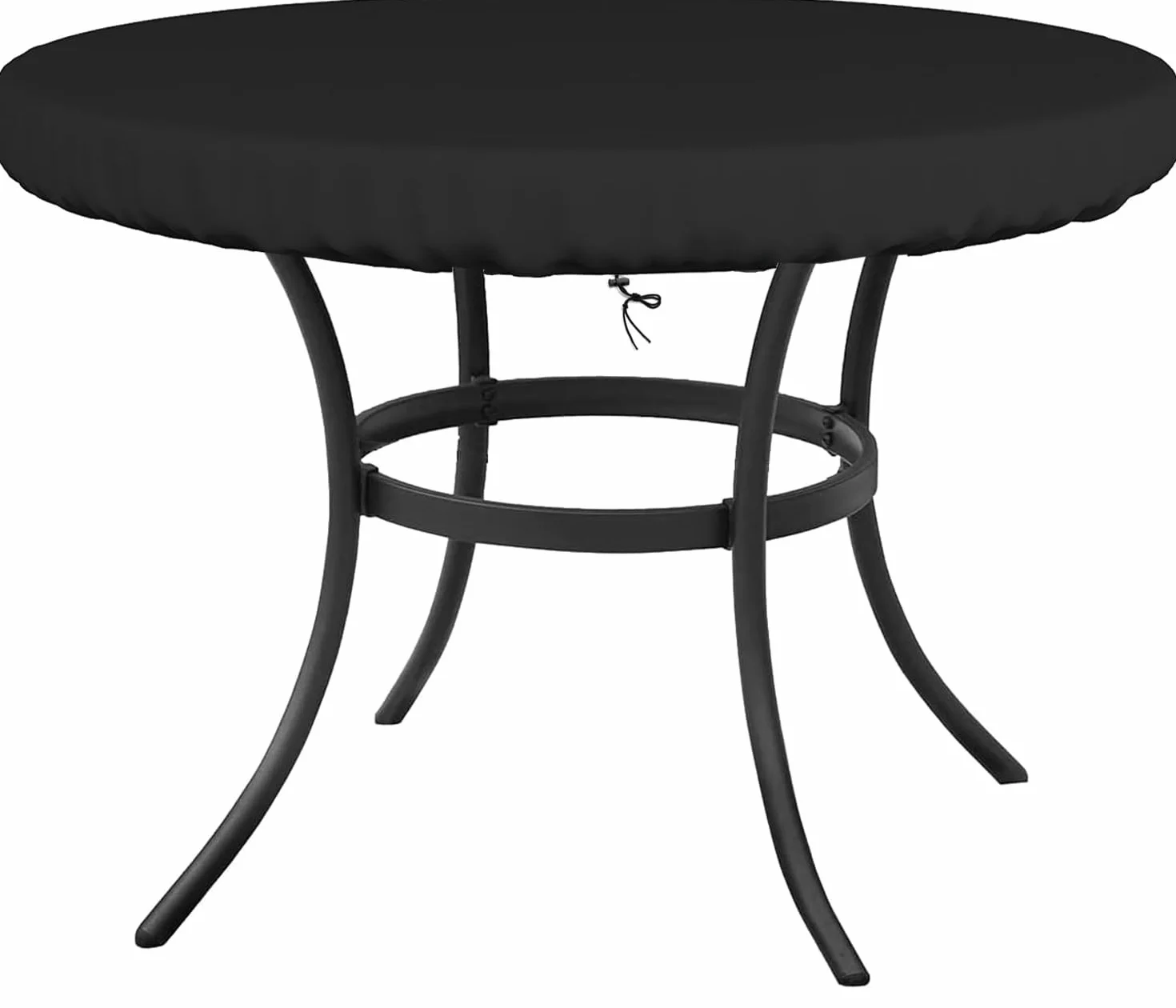 Flyace Housse Pateau Table de Jardin Housse Protection Table Jardin Ronde Bache Table de Jardin Exterieur Housse de Protection Ronde pour Table de Jardin Imperméable Anti UV Tissu Oxford 120x25cm