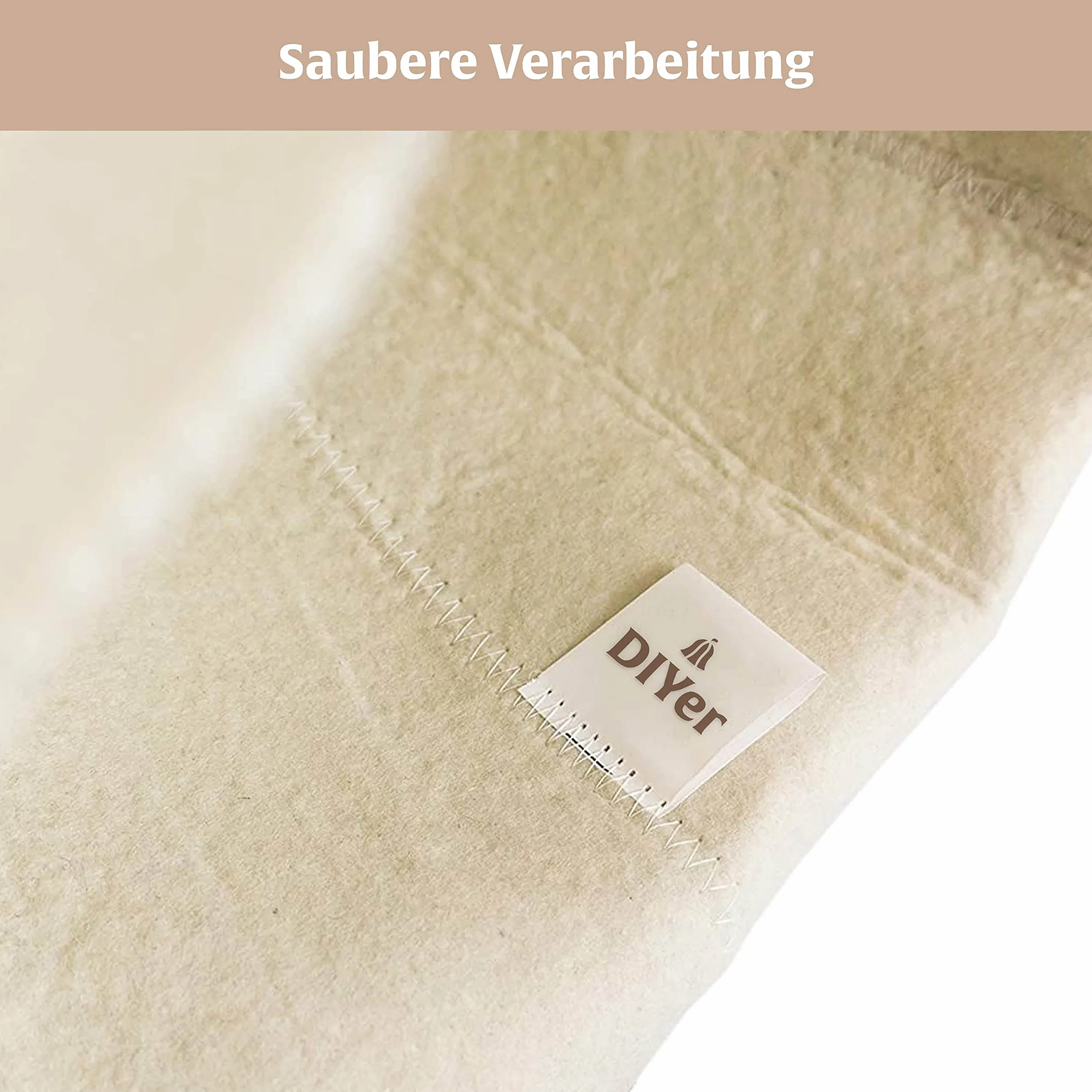Chapeau de sauna diyer 100% coton - Bonnet de sauna avec motif inscription "Fonctionne avec moi"