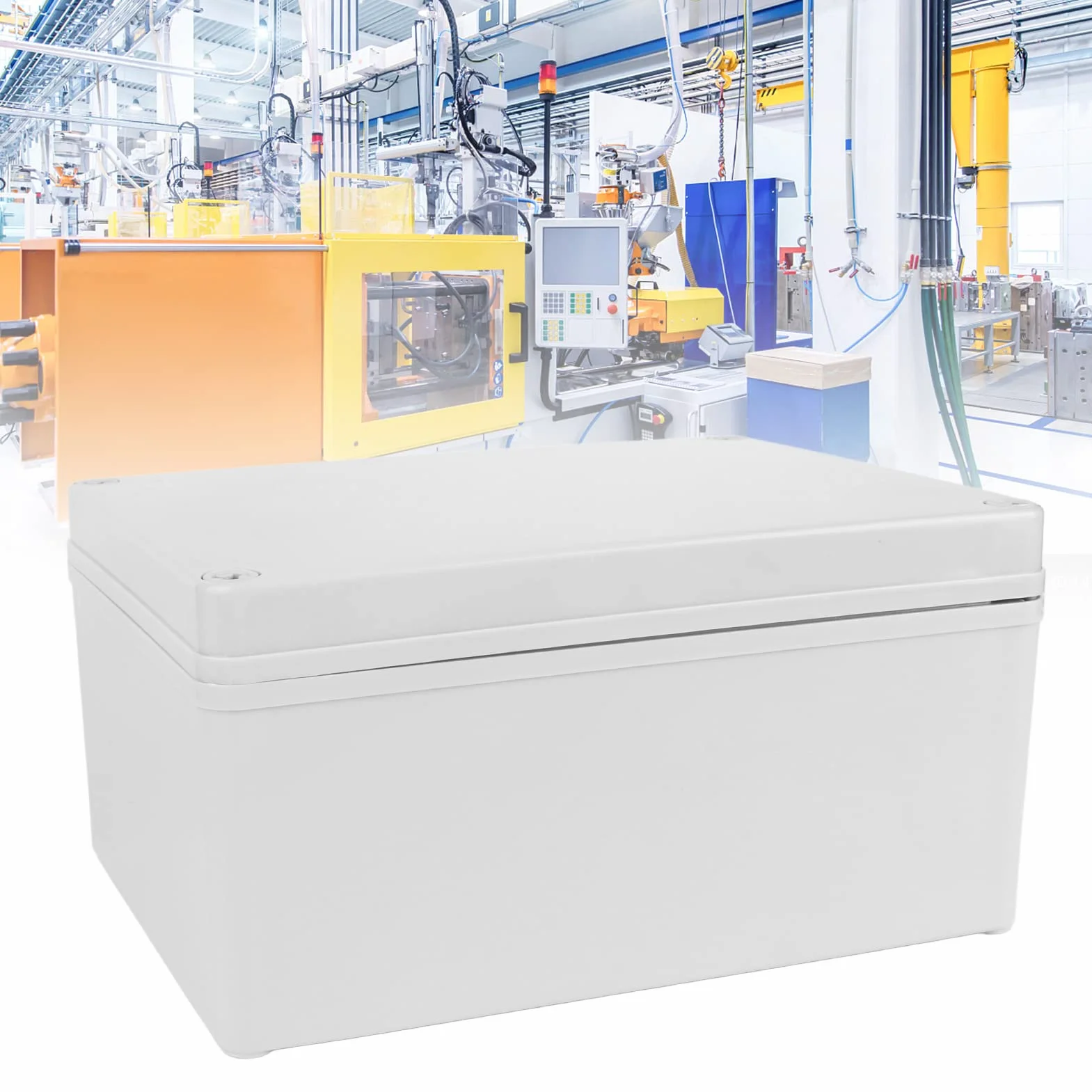 Boîte De Jonction Extérieure 200x150x100 mm Plastique ABS IP67 étanche Gris