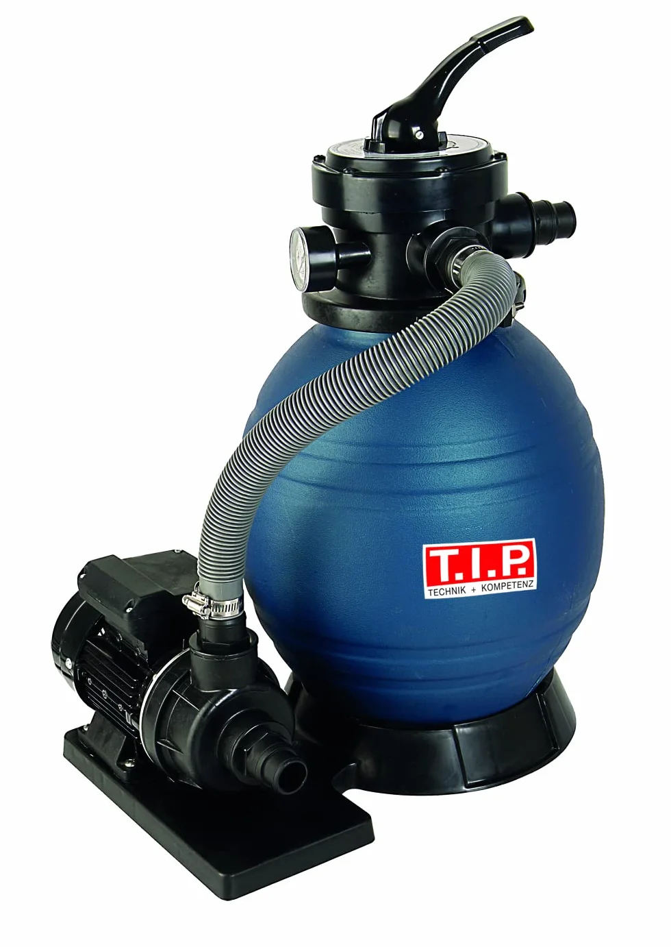 T.I.P. Filtre à Sable SPF 180 Haute Capacité 20m³ 7900 l/h Piscine Valve Polyvalente