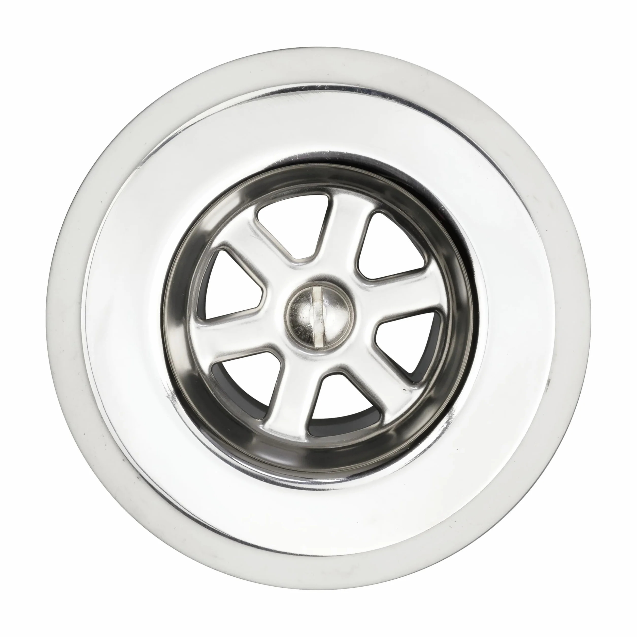 Wirquin Bonde évier cuisine 1 bac Ø60 mm sans trop-plein blanc