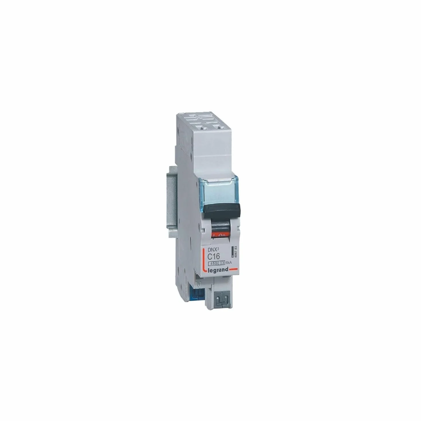 Legrand DNX3 Disjoncteur 1P+N 16A Courbe C 4.5/6kA 1 module