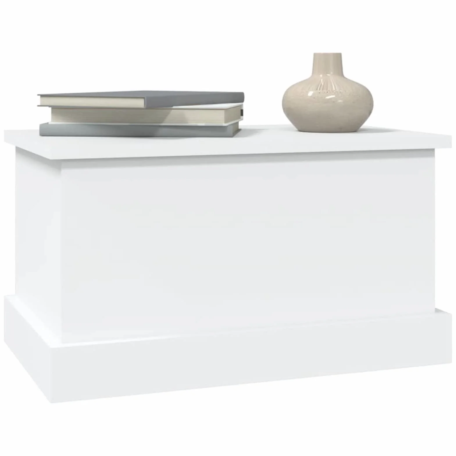 Homgoday Boîte de rangement 50 x 30 x 28 cm Bois multicouche pour extérieur