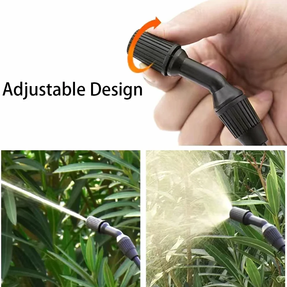 Lot de 2 buses de pulvérisation pour désherbeur de mauvaises herbes Cône Pièces de rechange Buse de pulvérisation de rechange Système professionnel pour arrosage et nettoyage
