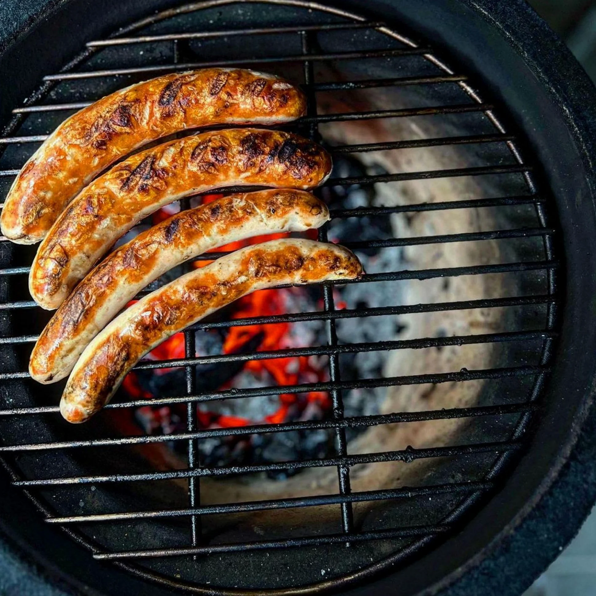 BBQ-Toro Ceramic Kamado BBQ Ø 32 cm avec thermomètre, poignée en bois