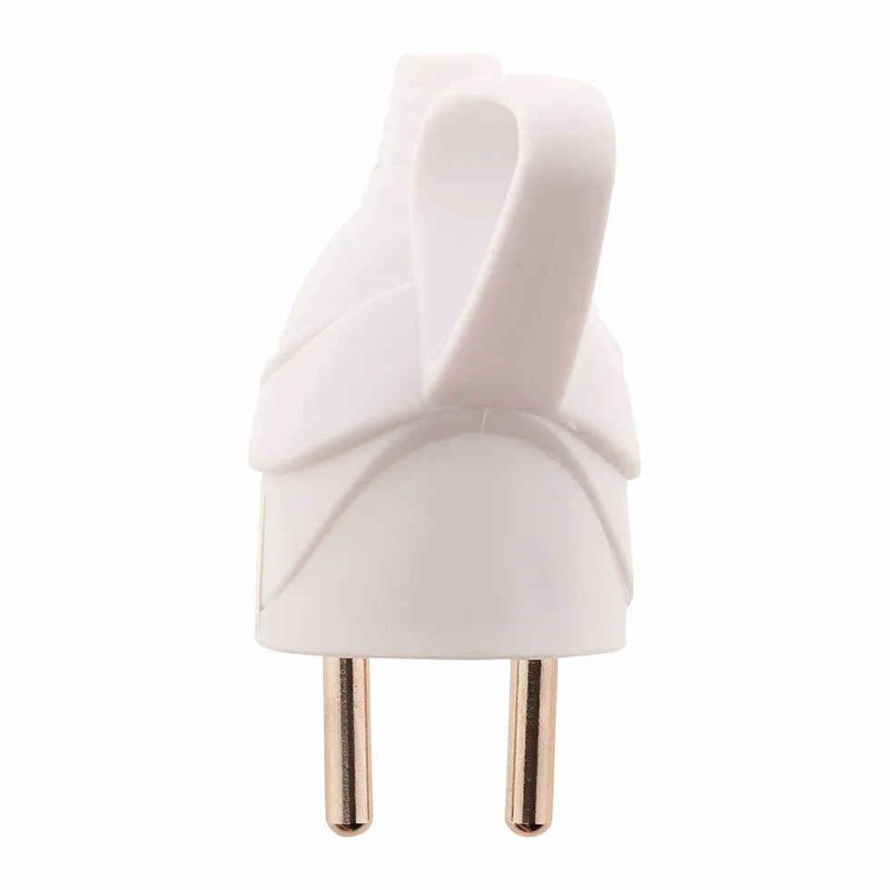 Zenitech Fiche mâle anneau 16A 2P+T blanc