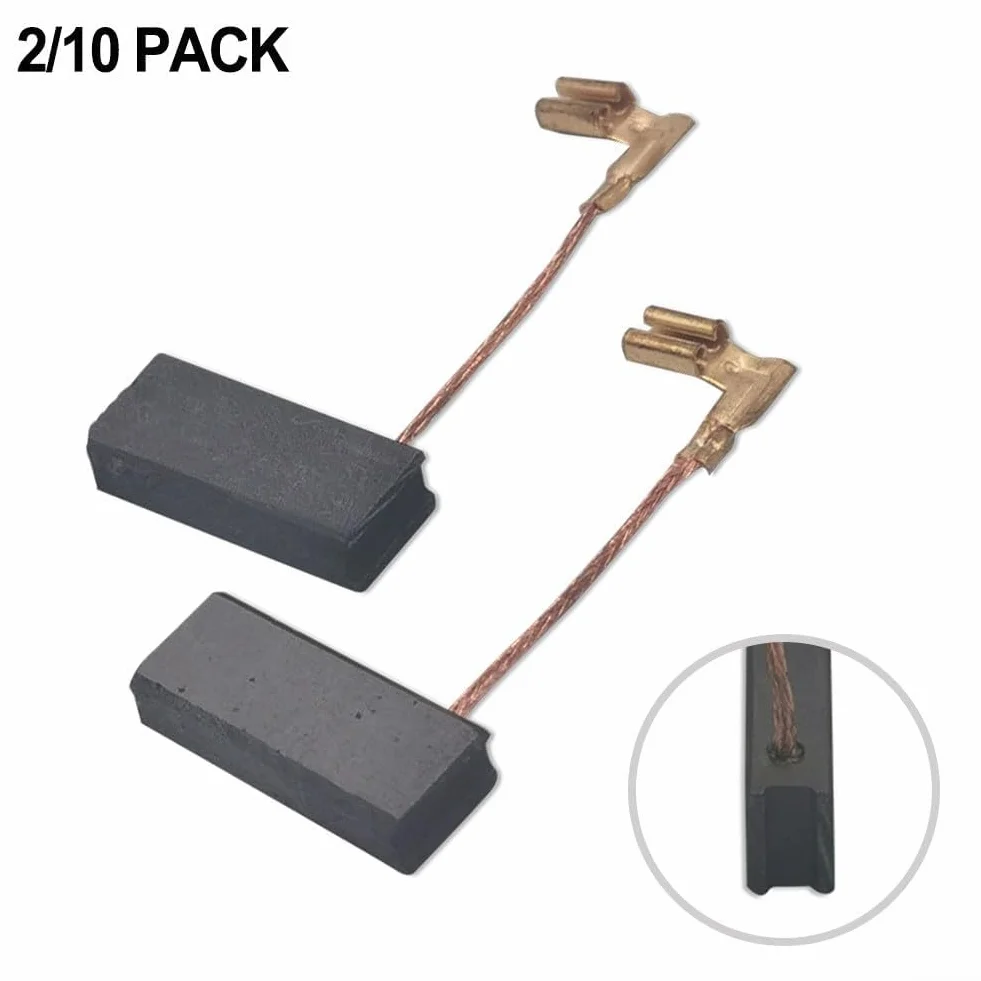 Lot de 2 balais de charbon de rechange pour perceuse Bosch GBH2-22 GBH2-23 GBH2-24 GBH2-26