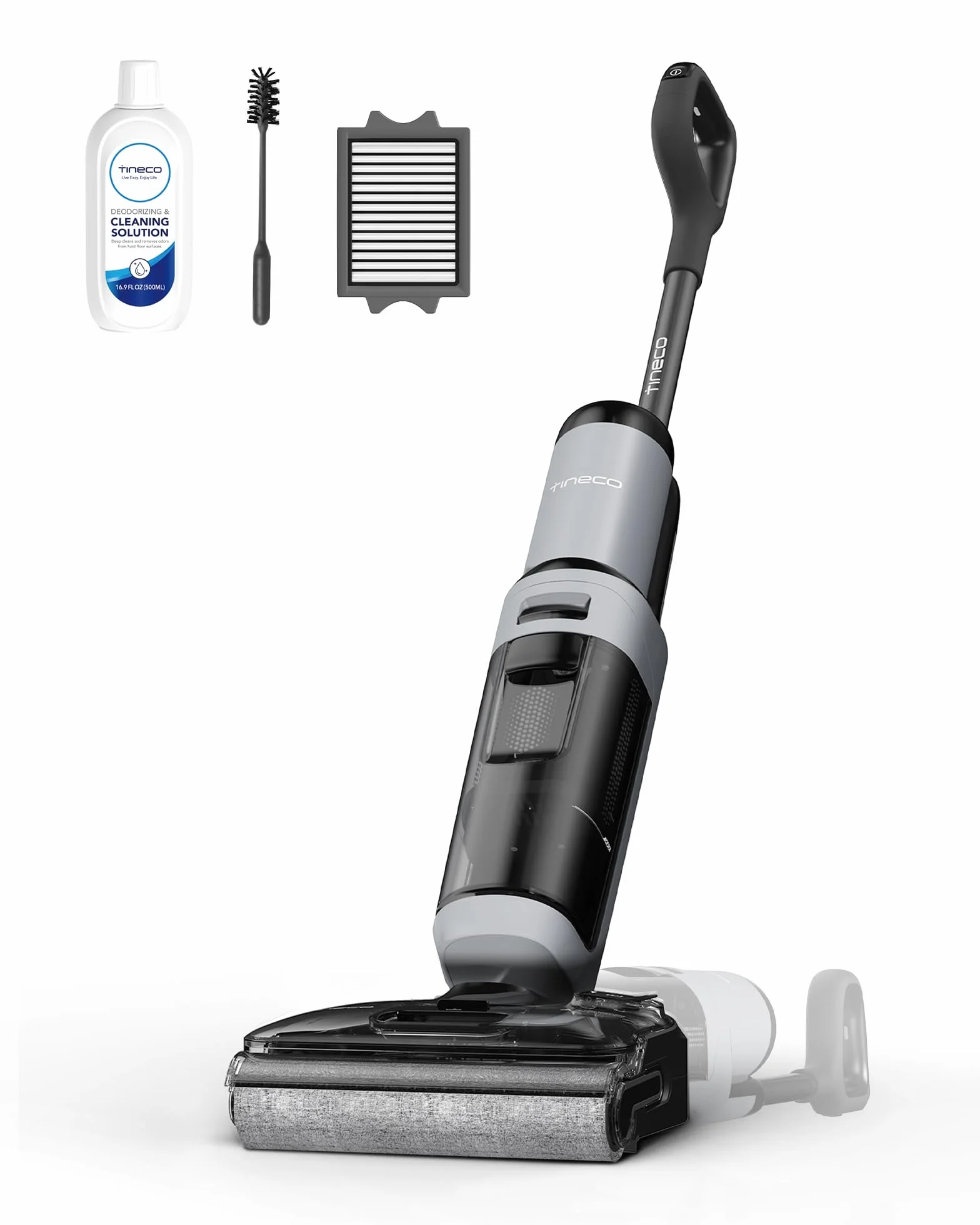Tineco Floor One i5 Stretch Aspirateur Laveur Sec et Humide 20 kPa 180° 30 Min