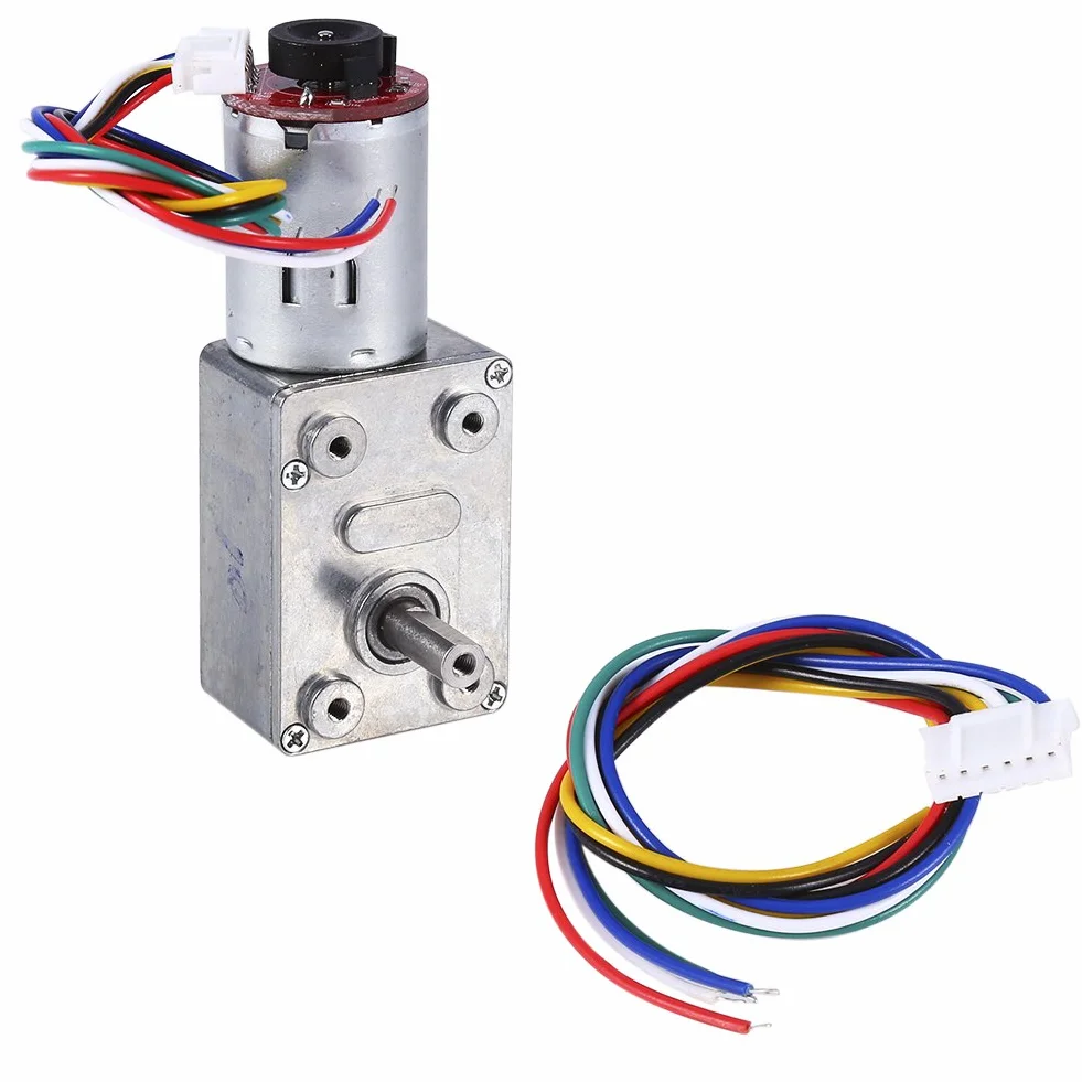 Moteur de réduction Turbine 12V DC à Couple élevé avec Codeur 10RPM