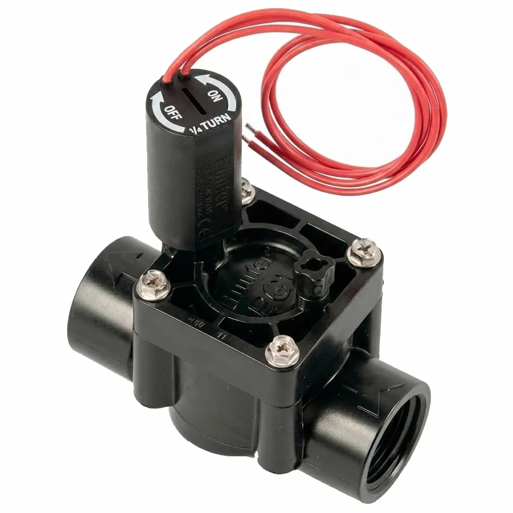 Hunter PGV-100 Électrovanne d'Arrosage 1" 24V Filetage Femelle Noir