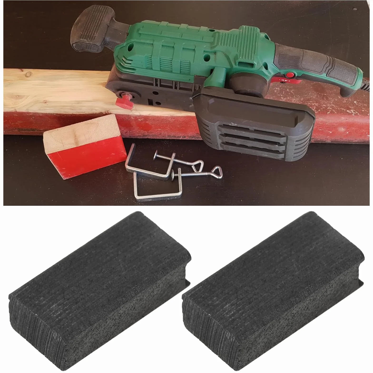 Parkside PBS 900 C3 Balais de Charbon 5×8×15,5 mm pour Ponceuse à Bande