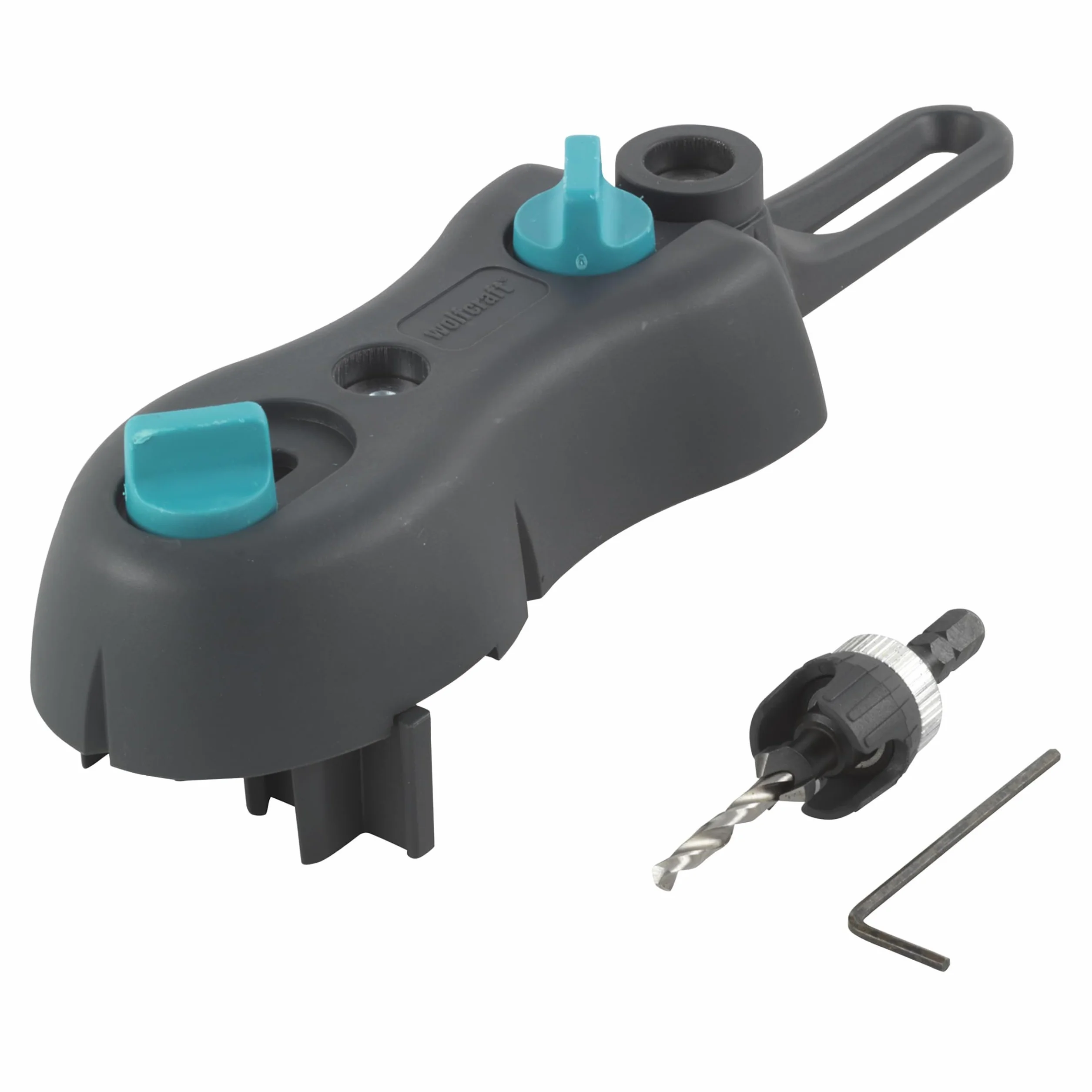 Wolfcraft Kit de Perçage pour Terrasse Bois 3 pièces 100-145 mm