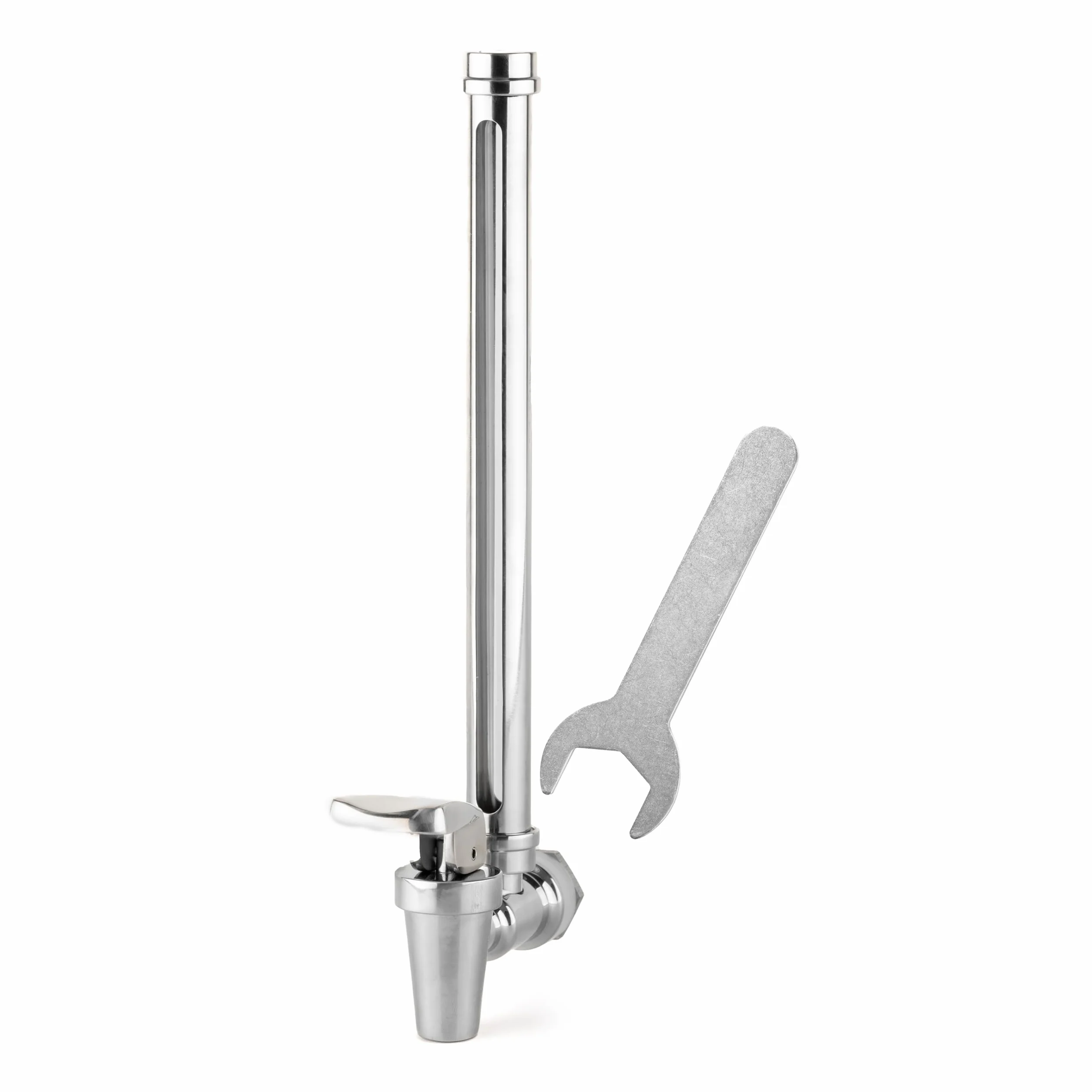 British Berkefeld Robinet À Bec En Acier Inoxydable Avec Jauge De Niveau D'eau Compatible 6-12 Litres