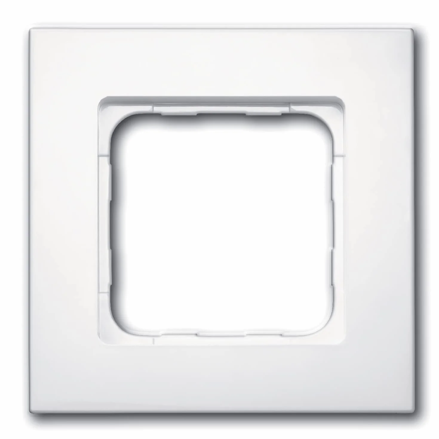 Somfy Cadre Blanc laqué Commande Murale Smoove