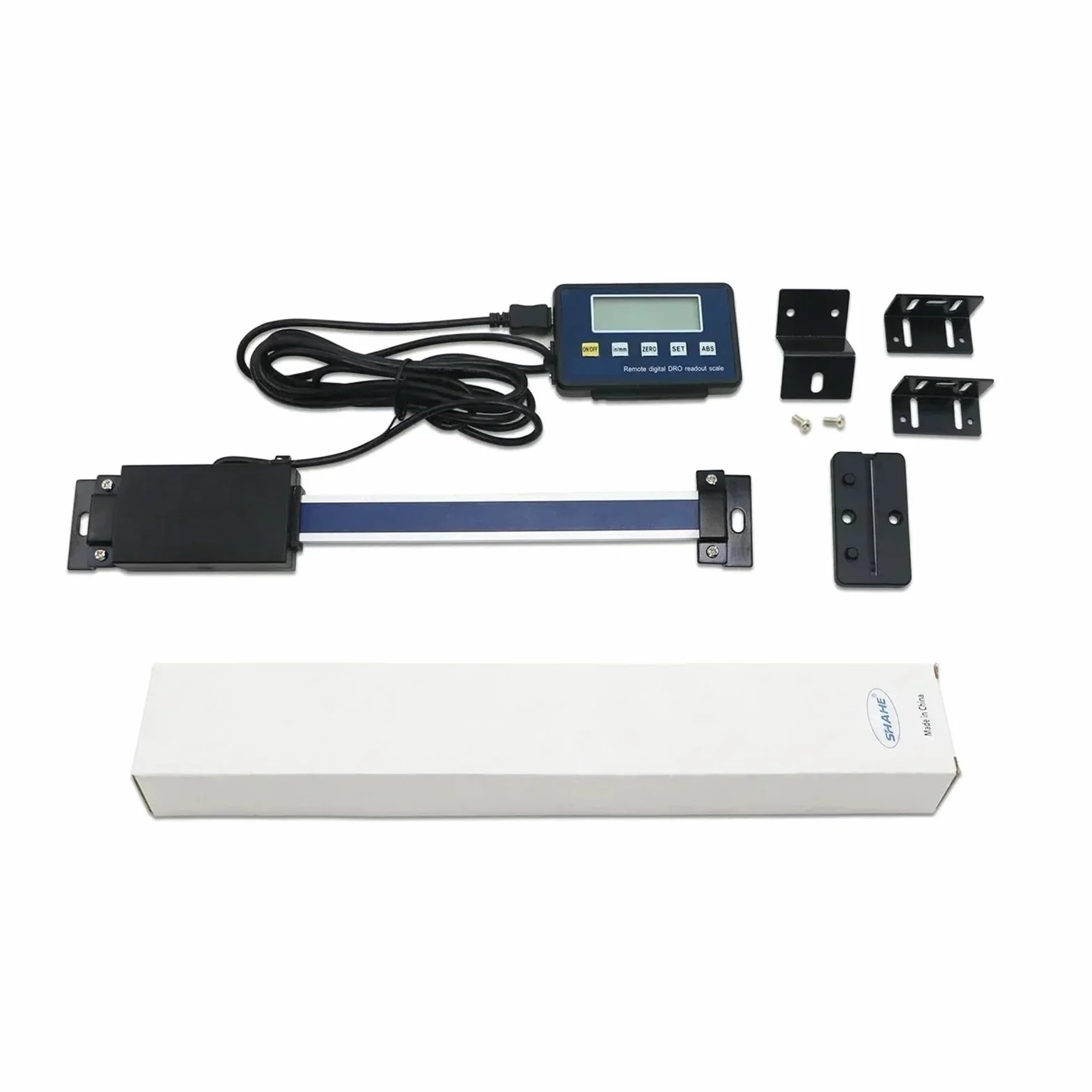 Lecture numérique linéaire 0-150mm/0-6 pouces, affichage LCD précis, échelle pour fraiseuse