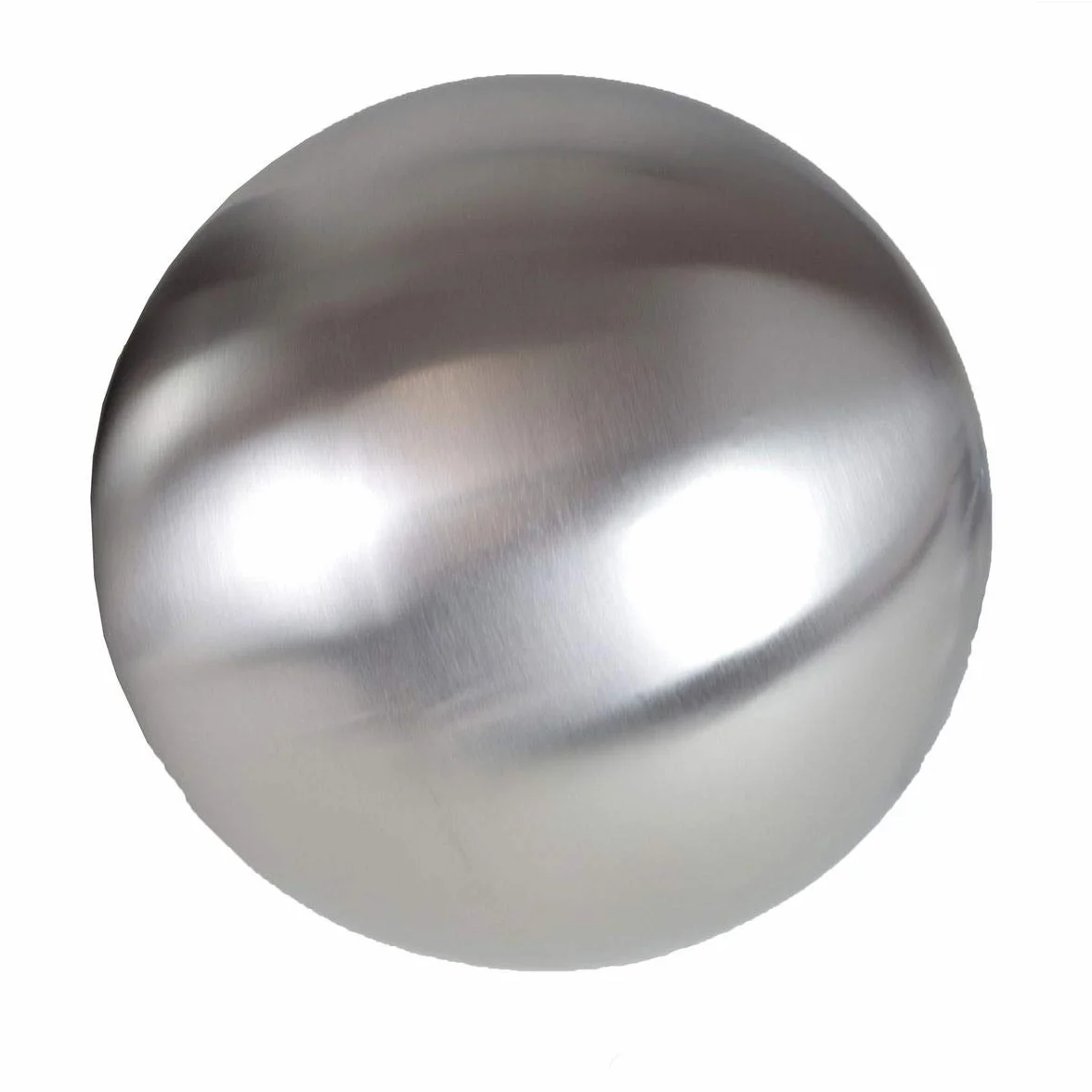 Boule en acier inoxydable mat - Diamètre au choix : 5/9/15/20/28 cm - Boule décorative pour le jardin, Ø 28cm