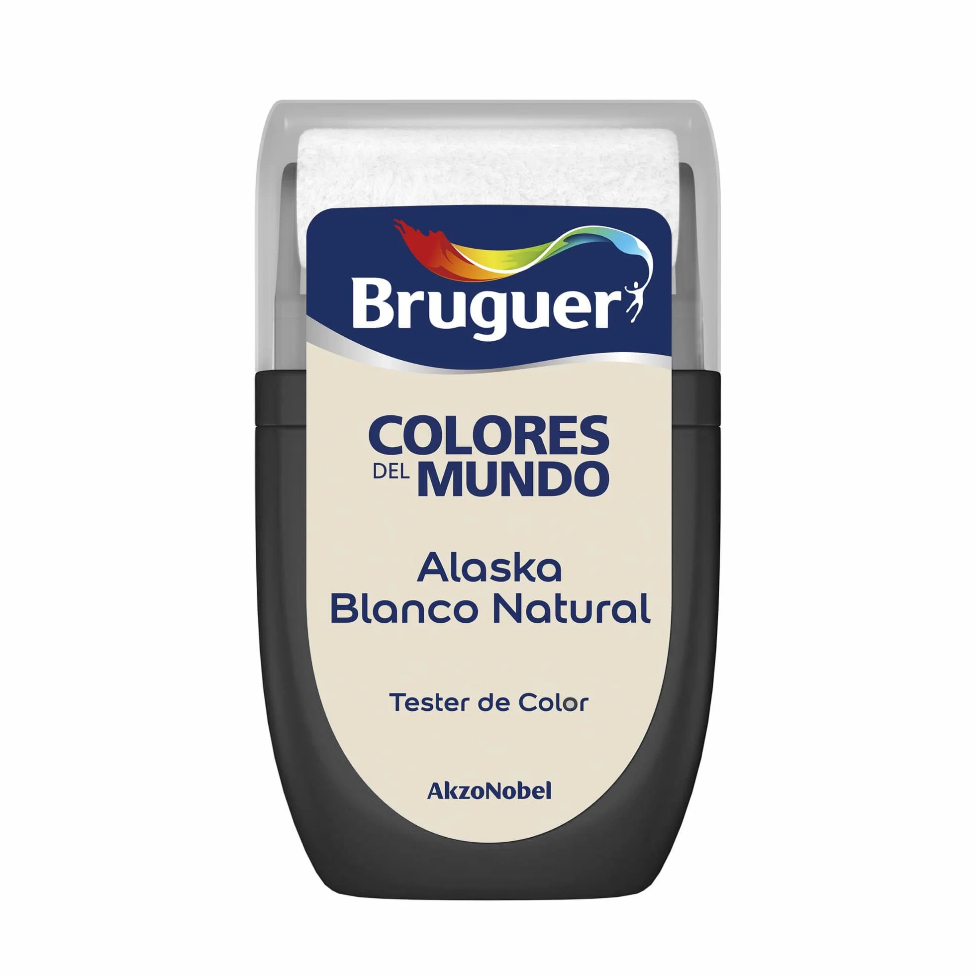 Bruguer Tester Couleurs du monde Peinture murale monocouche Alaska Blanc naturel 30 ml