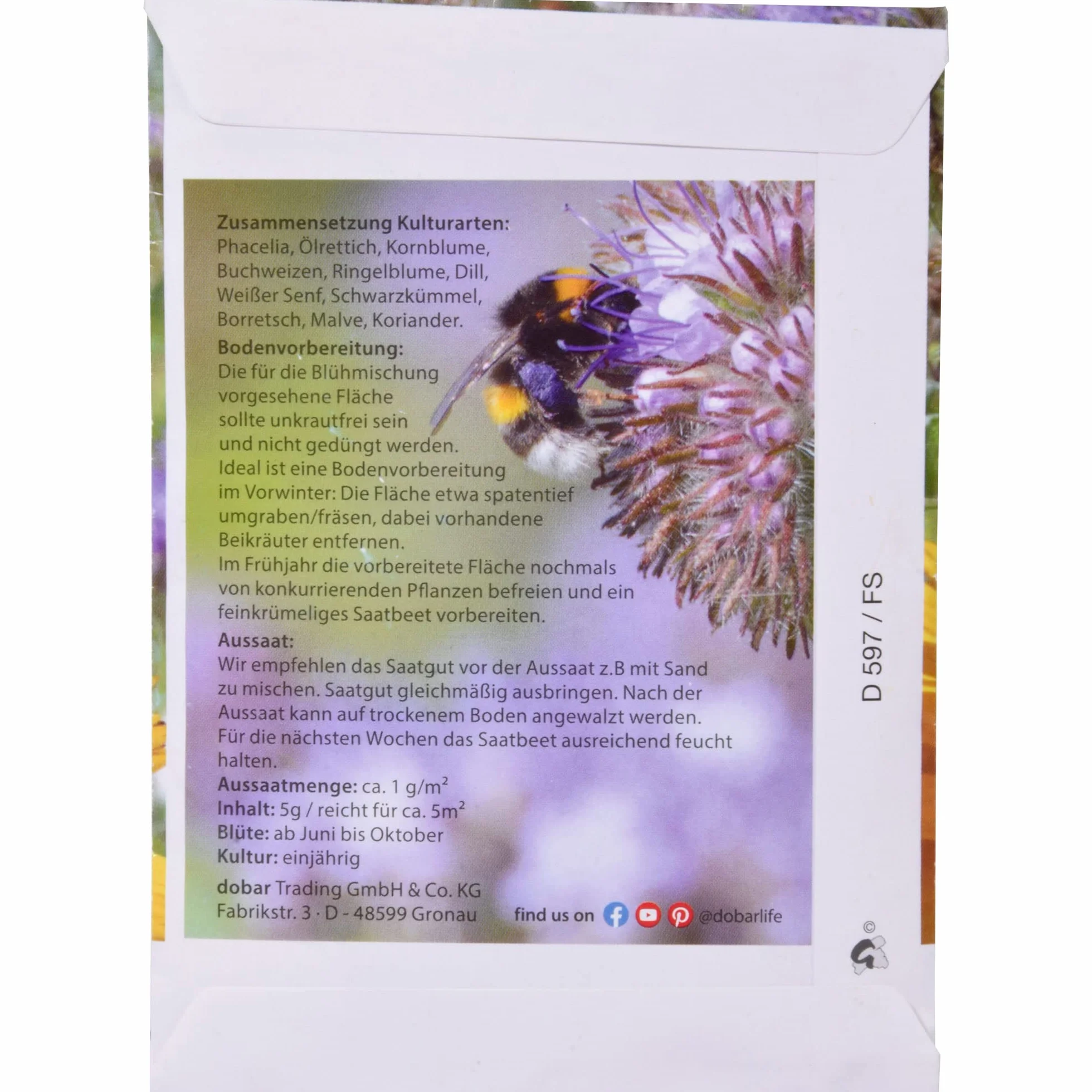 Luxus-Insektenhotels 22690e Lot 10 fagots roseaux 1000 tiges Longueur 9 cm Sachet graines Paradis Abeilles 35 variétés Fleurs