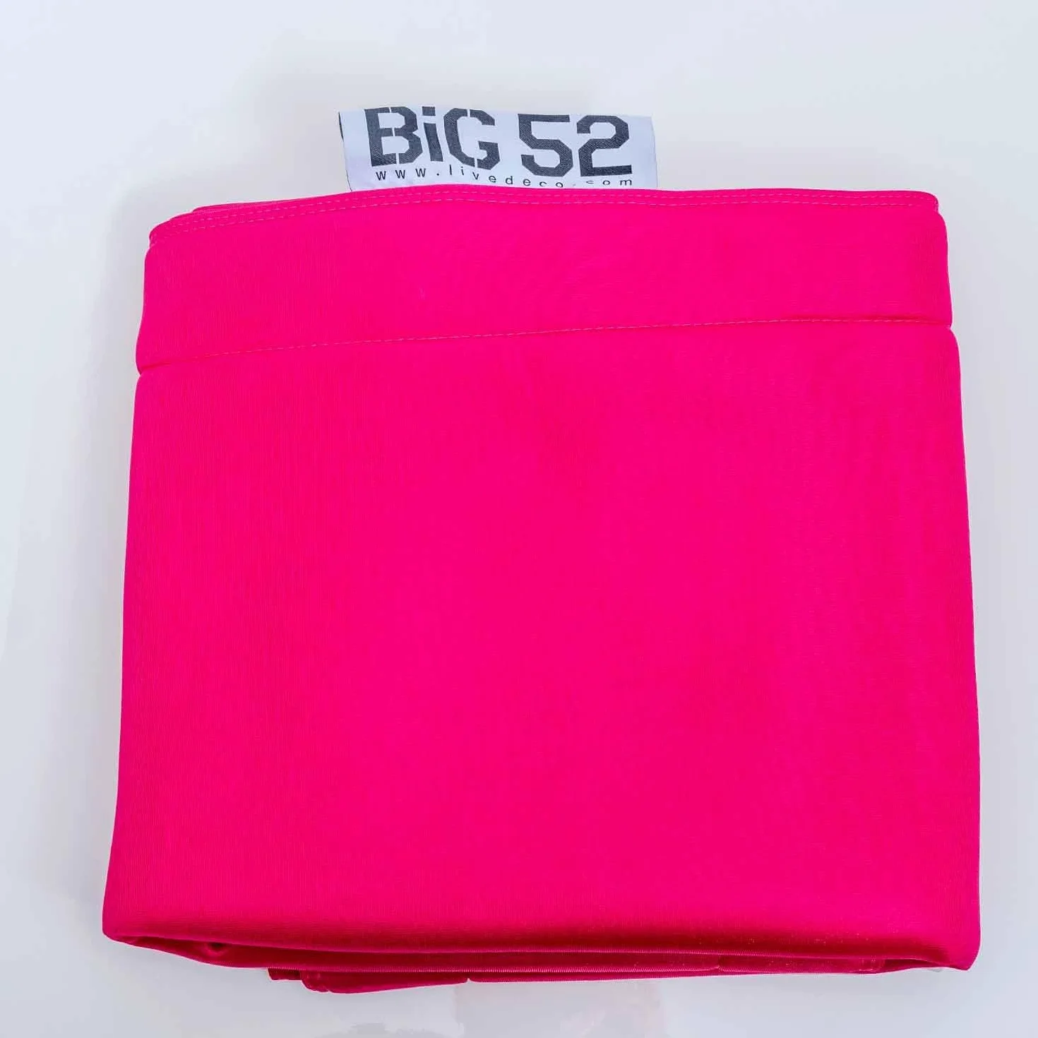 LIVEDECO - Housse Vide Pouf Géant XXL, Flottant pour Piscine, Rose Pool BiG52