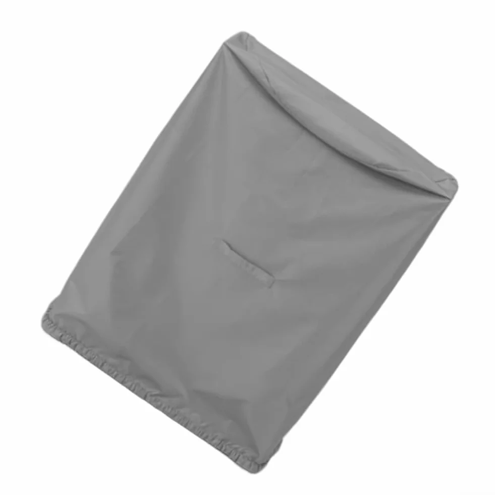 Housse de protection imperméable pour fendeuse de bois, tissu Oxford 85 x 85 x 110 cm, protection contre les intempéries, housse anti-poussière grise pour machines de jardin