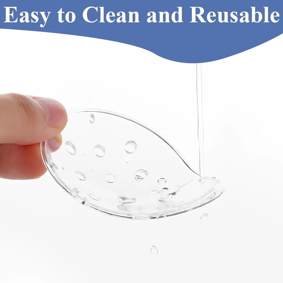 Masque oculaire transparent JEYORZY 4 pièces, coque de protection oculaire rigide respirante