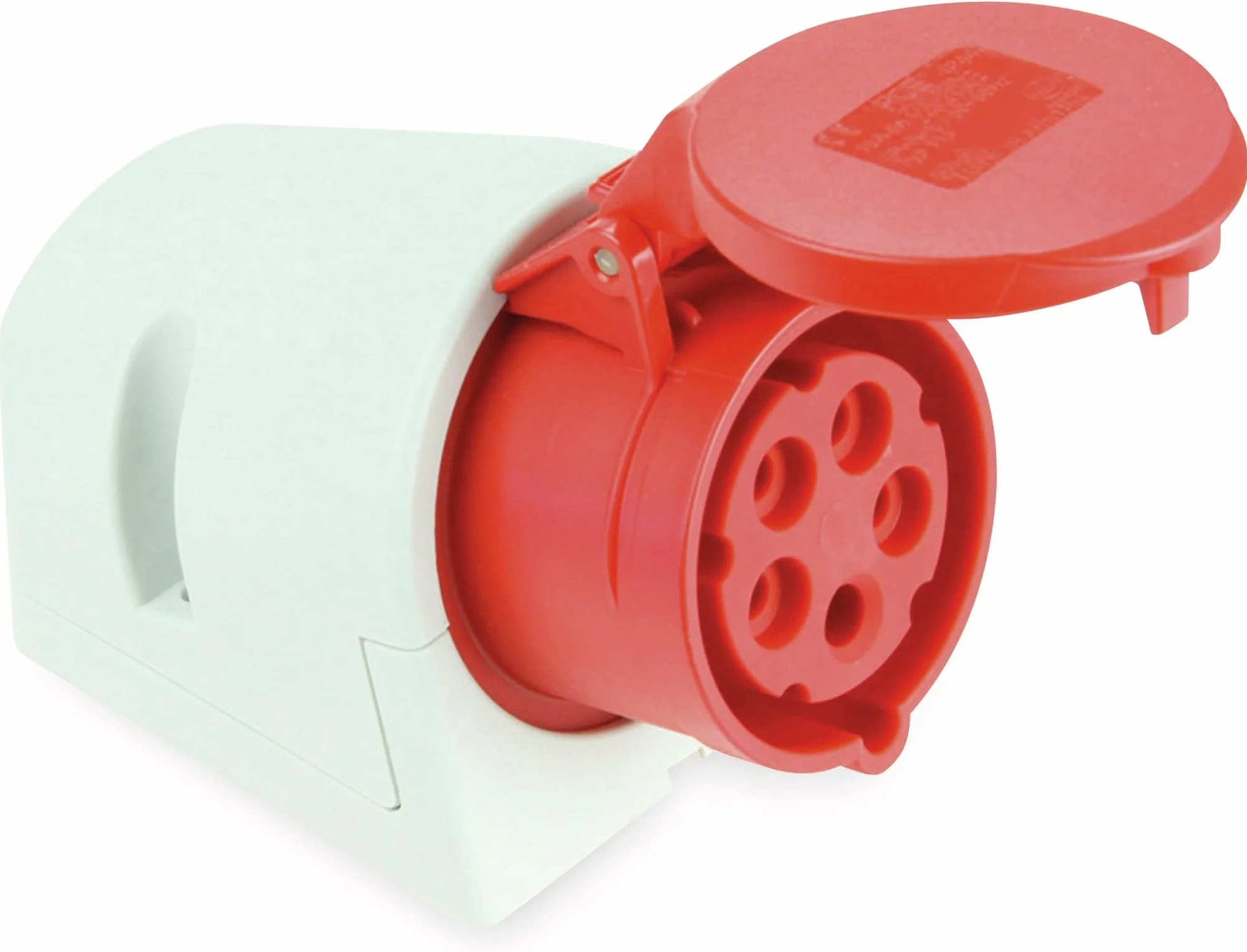 Schwabe CEE prise murale 400 V 32 A 5 pôles IP44 blanc