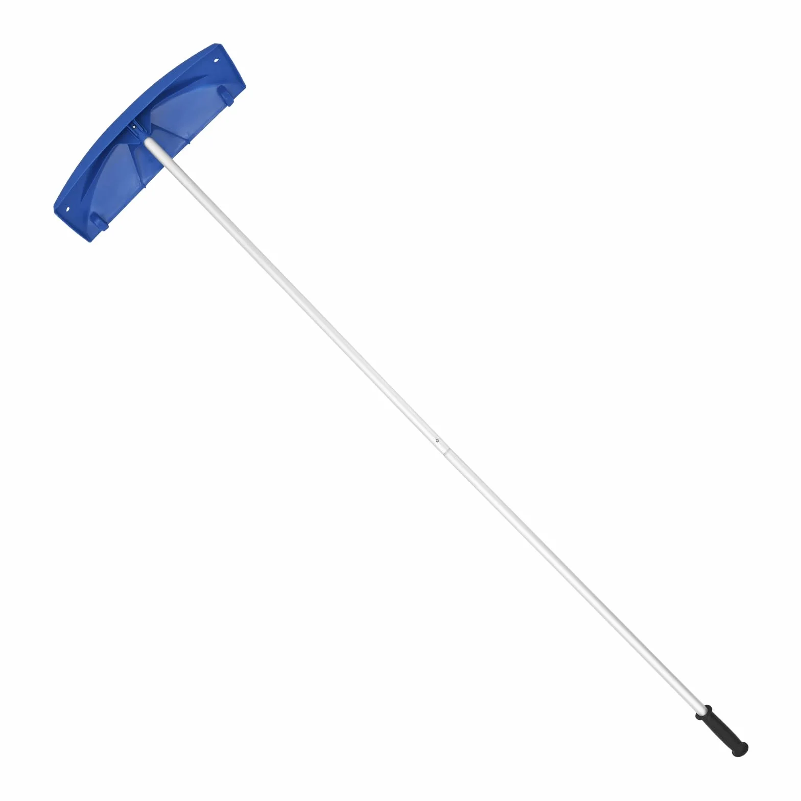 VEVOR Râteau à Neige de Toit 60 cm Réglable 1,18-5,5 m Grattoir Plastique PP Roues Inférieures