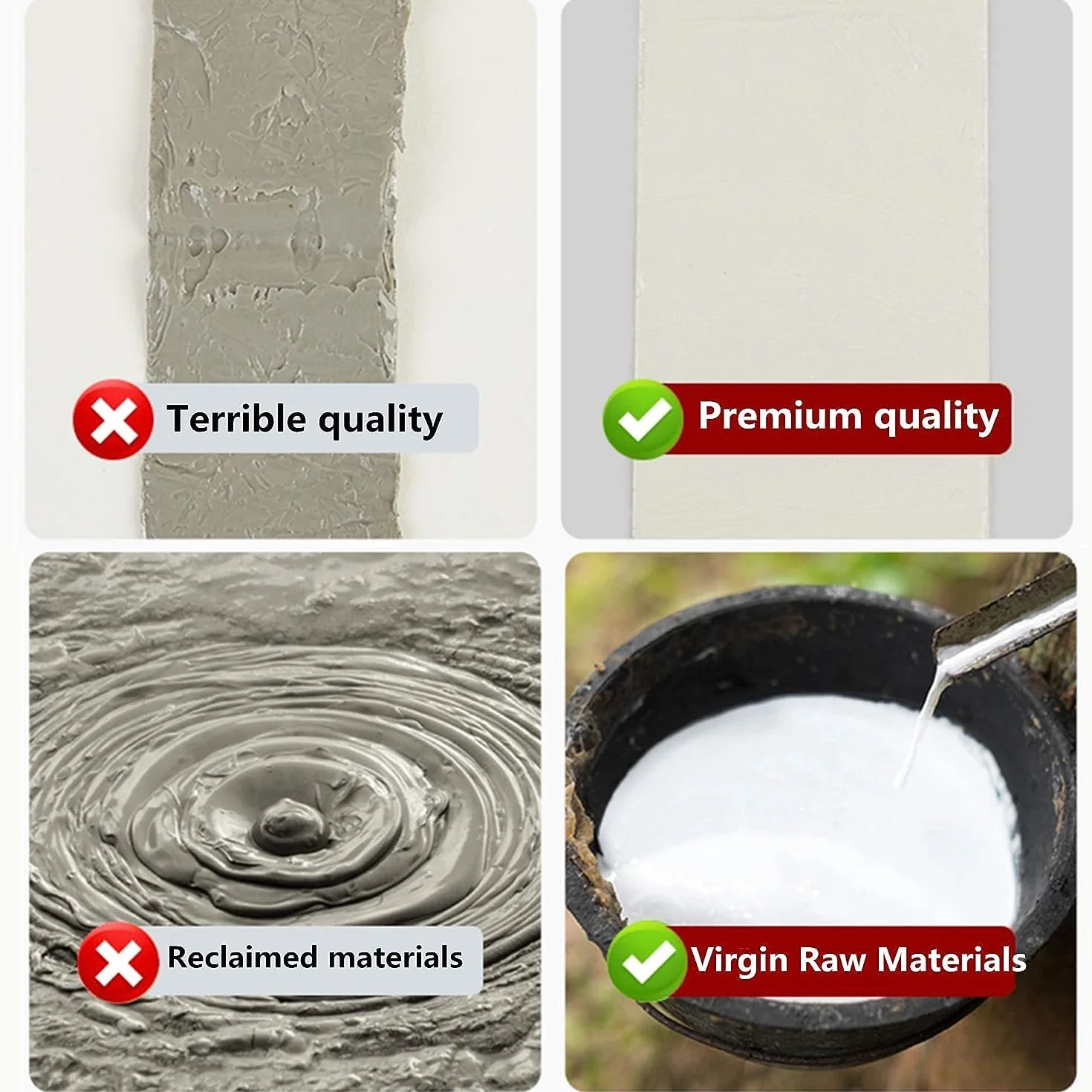 Ruban butyle aluminium étanchéité toit 10cm x 5m CHUANGSEED