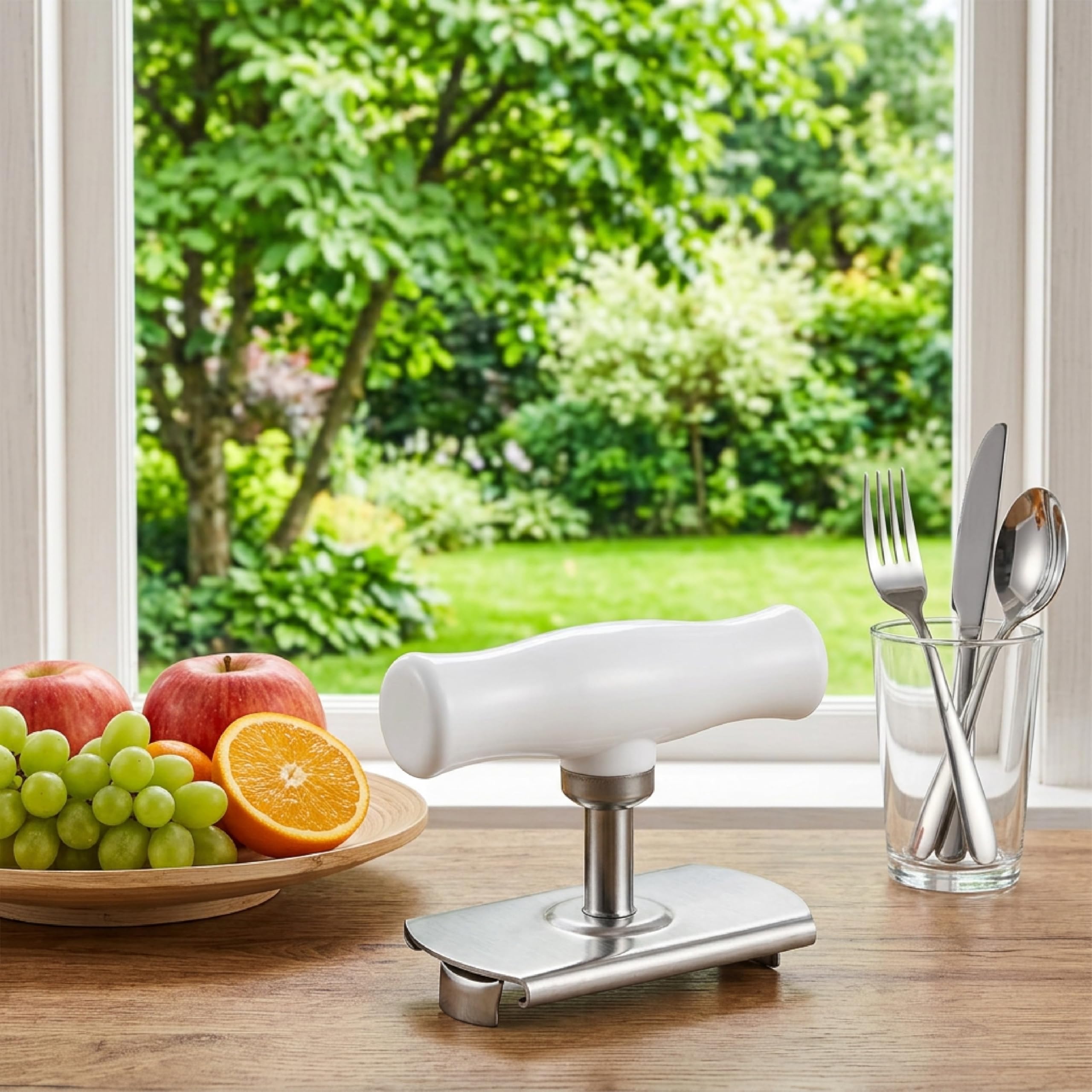 Effortless Stainless Steel Jar & Bottle Opener
