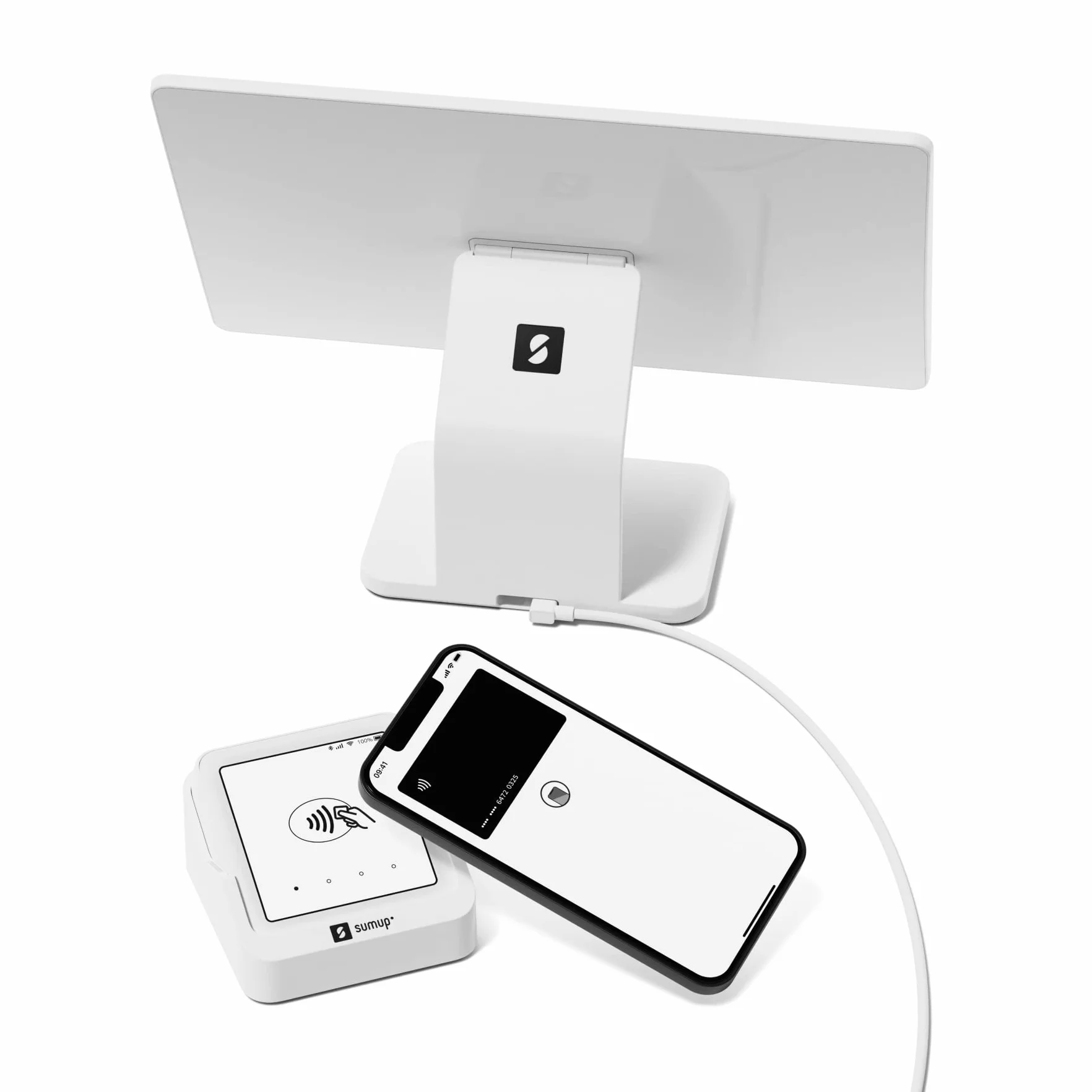 SumUp Système de Caisse Lite avec Terminal Solo Solution de Paiement Complète