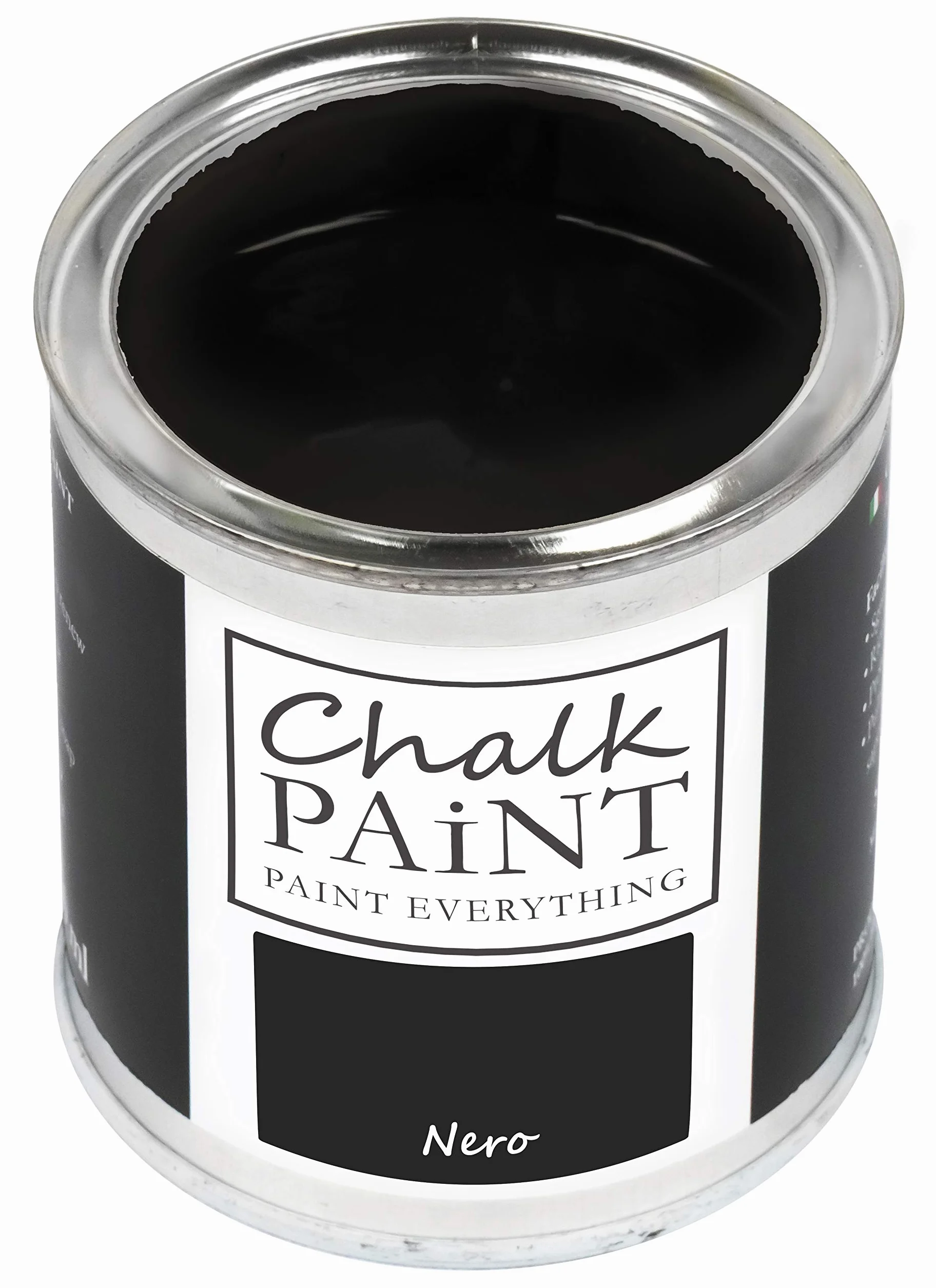 Chalk Paint Everything Nero 250 ml Sans poncer colore facilement tous les matériaux