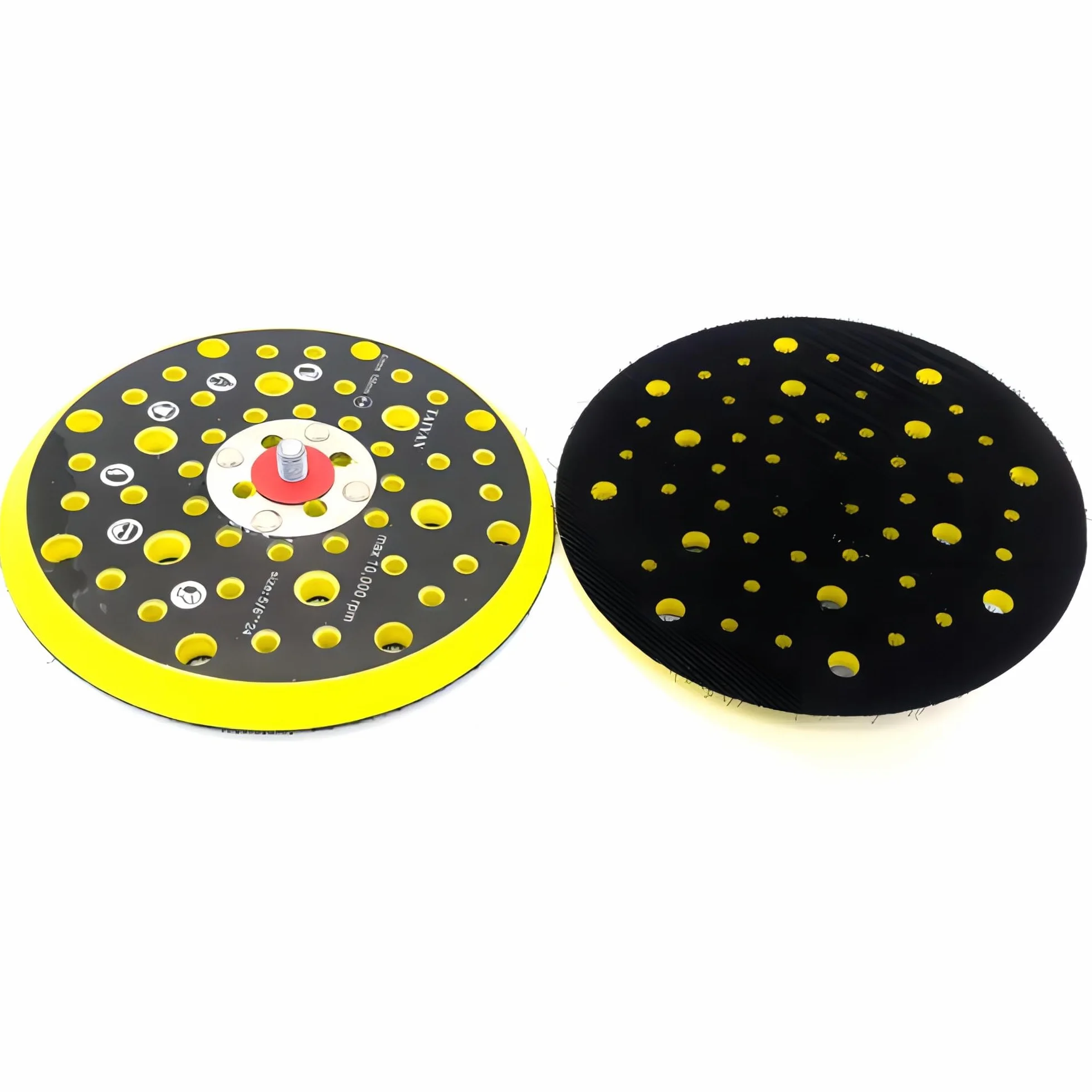 Plateau Ponceuse 52 trous Base de ponçage 150 mm Compatible Mirka CEROS DEROS Filetage 5/16