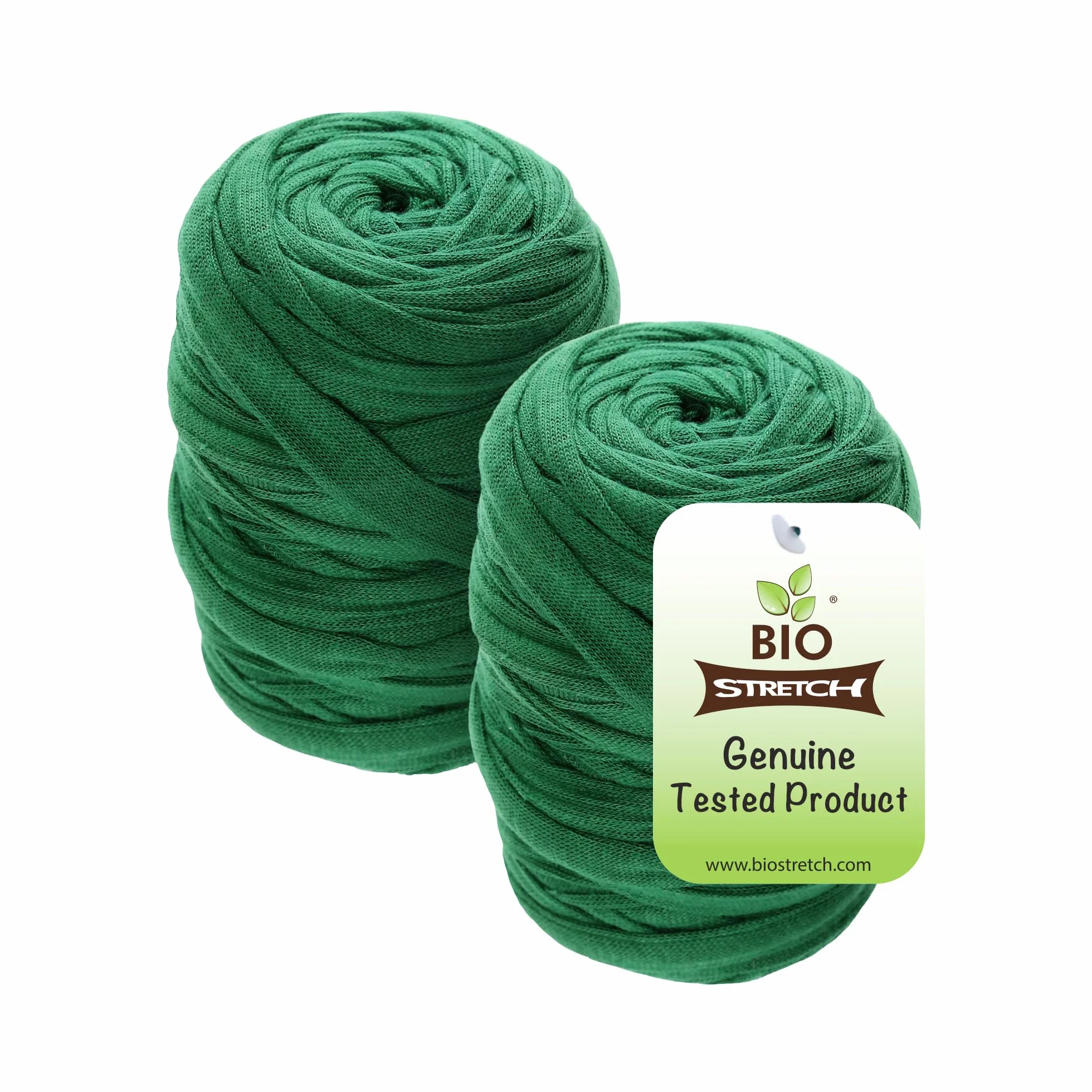 Bio-Stretch Liens de Jardin Souples pour Plantes d’Intérieur et d’Extérieur – Résistants et Extensibles, Ficelle Découpable pour Plantes Grimpantes, Tomates et Jardinage à Domicile (40m / Vert)