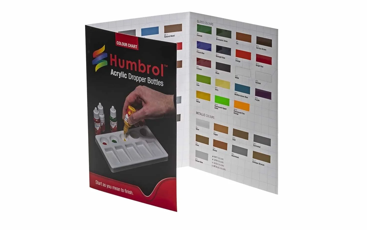 Humbrol Nuancier acrylique haute performance