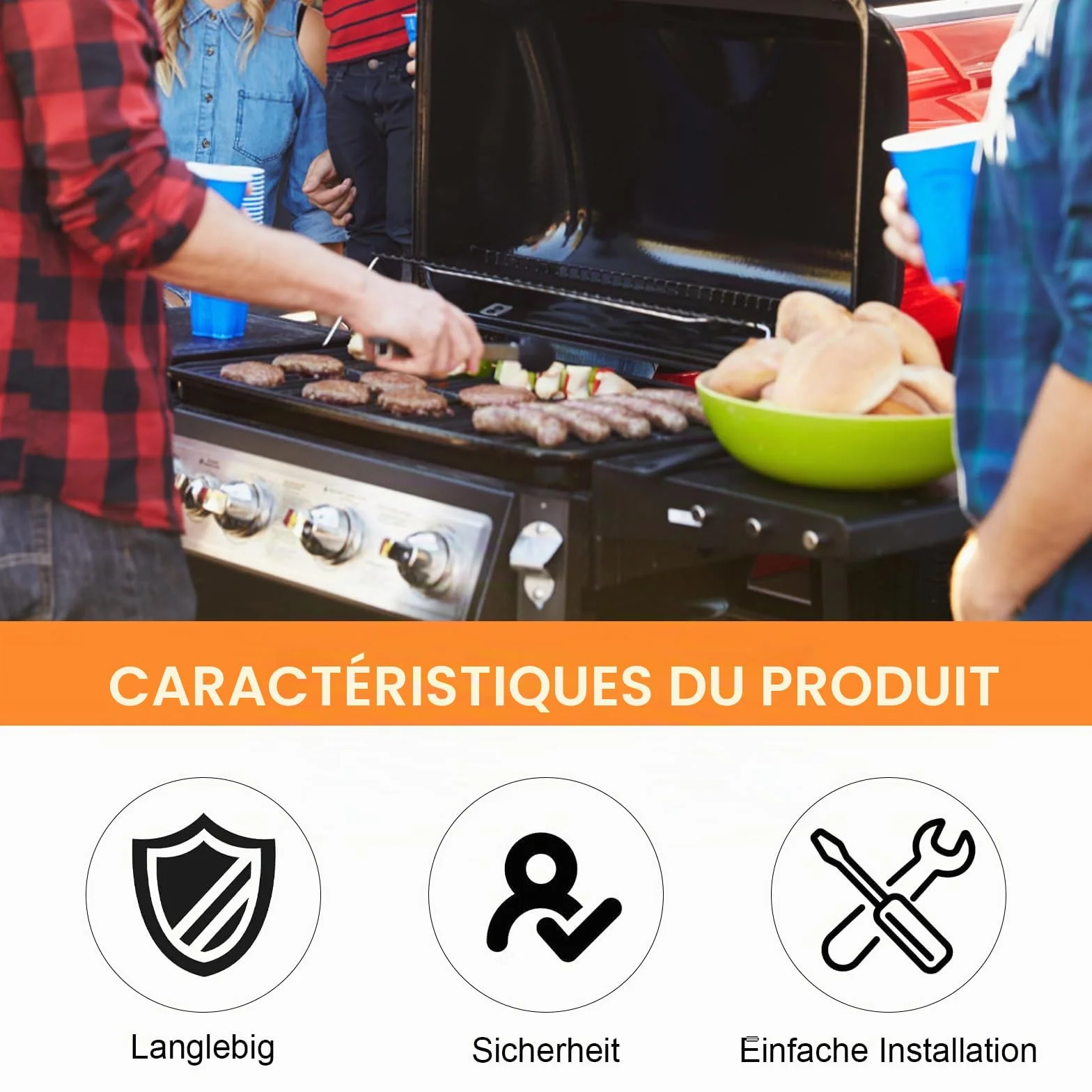 Adaptateur gaz Allemand Kit de 4 adaptateurs pour Adaptateur Bouteille gaz raccord gaz en Laiton pour Le raccordement de détendeurs à des Bouteilles de gaz étrangères
