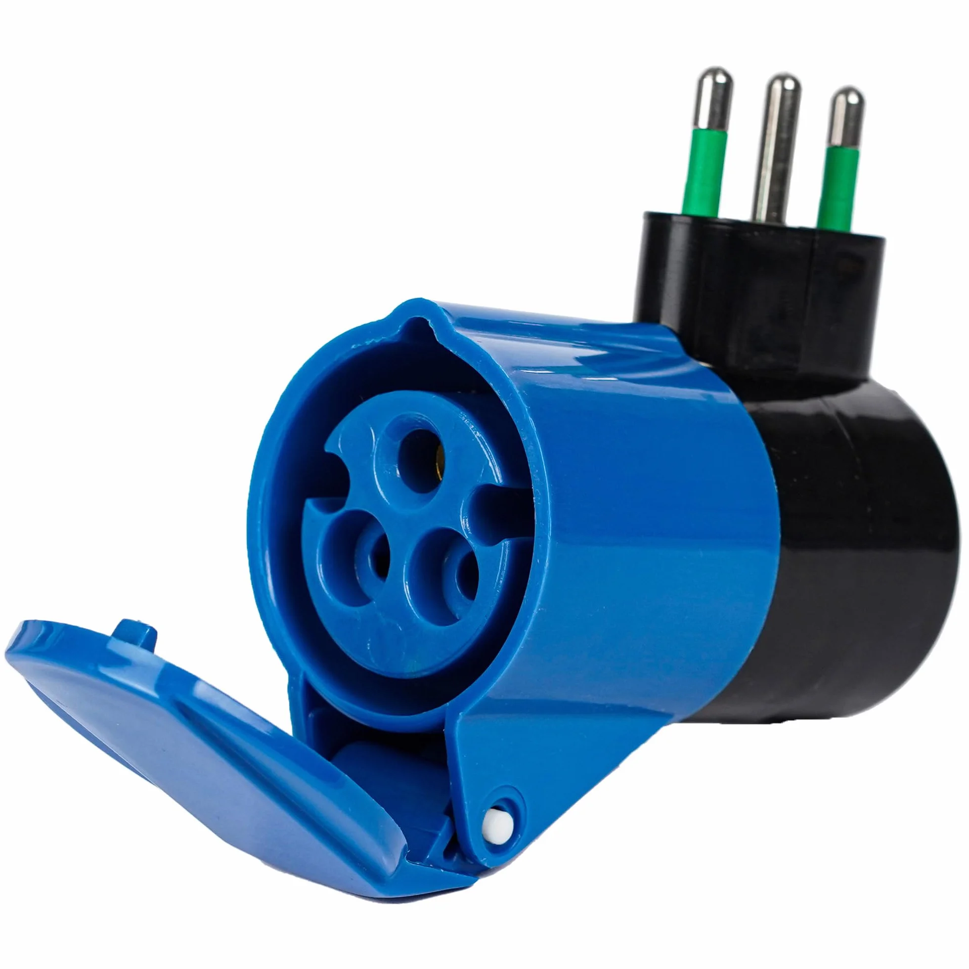 Fanton Adaptateur CEE 16A à grande fiche vers prise CEE