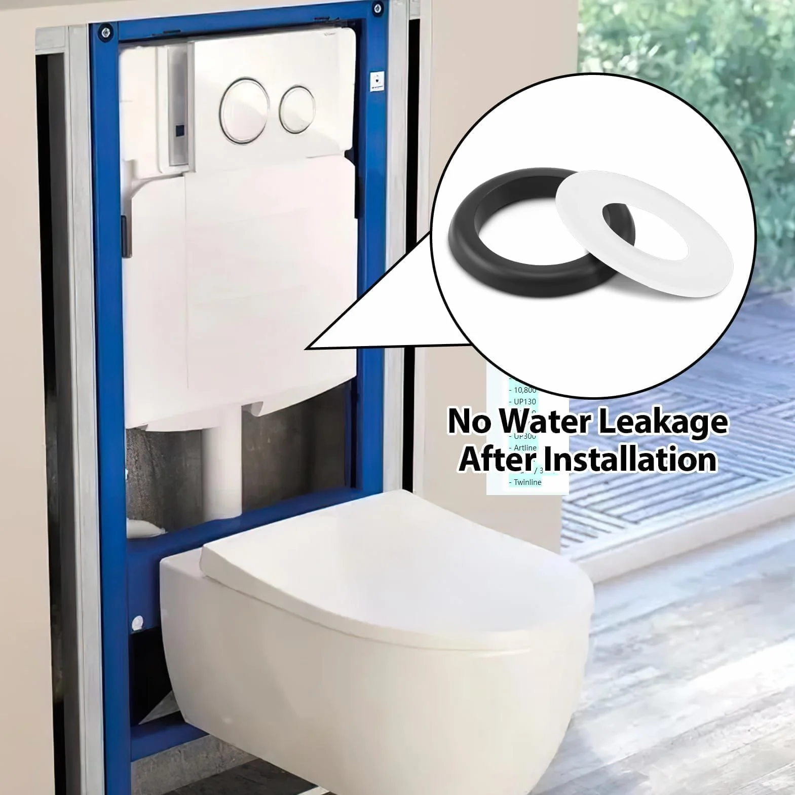 Geberit Joint Réservoir Ø63 x 32 mm Ø68 x 46 mm Pièces pour 816.418.00.1 818.109 240.282.00.1 890.615