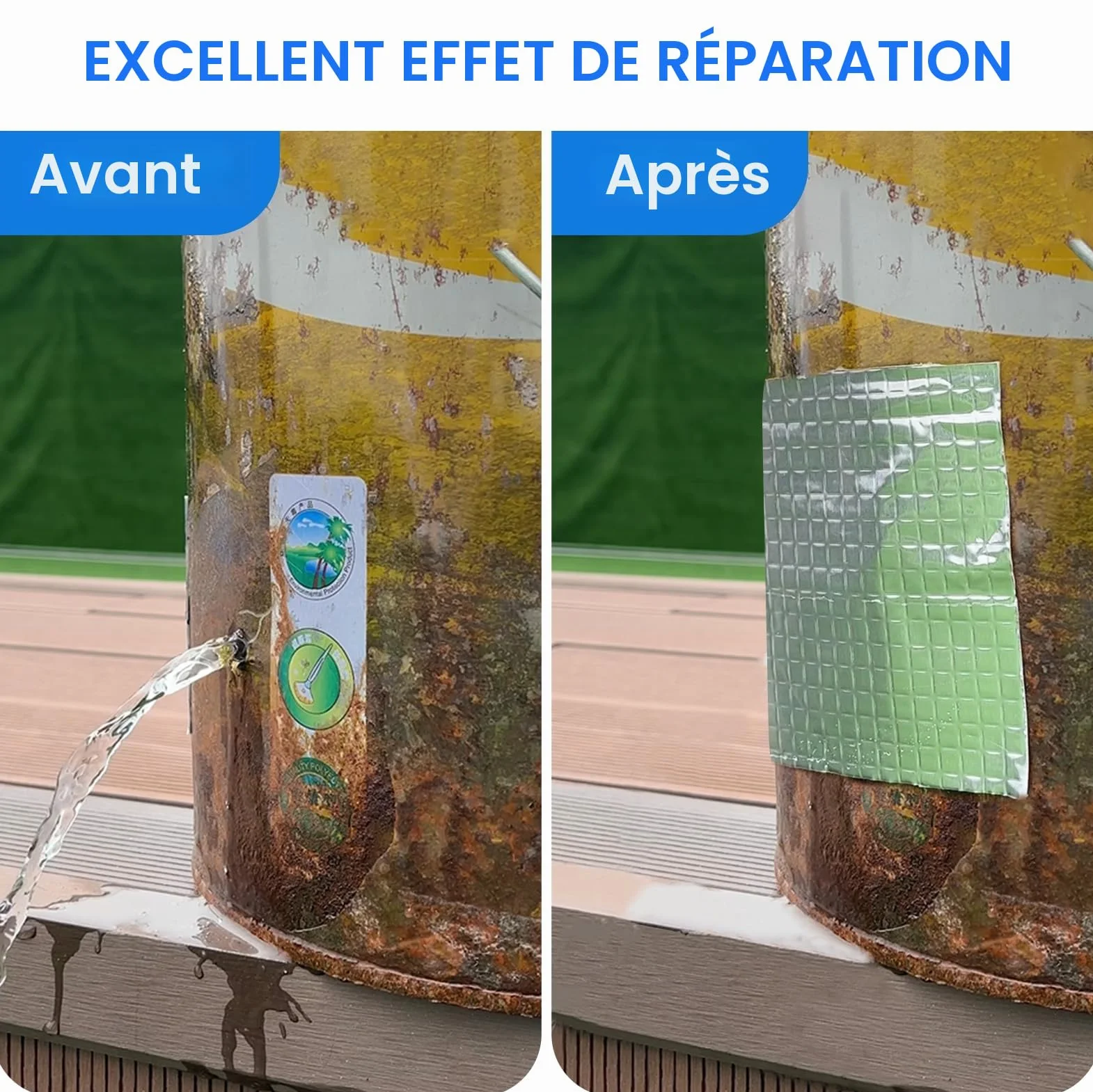 Ruban Butyle ADHES Haute Température 50mm x 5m Étanchéité Toiture Façade