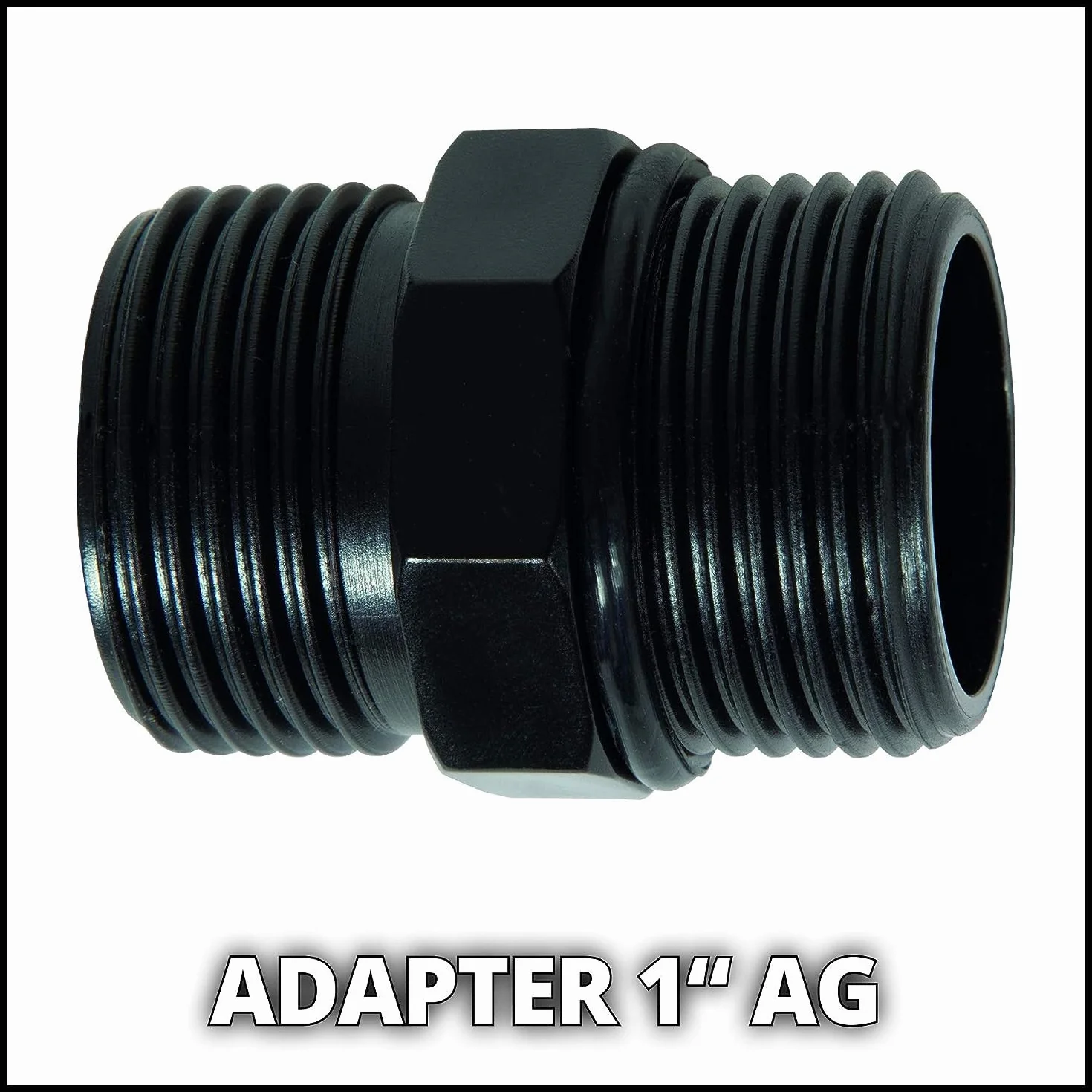 Einhell Tuyau d'aspiration 7 mètres PVC noir