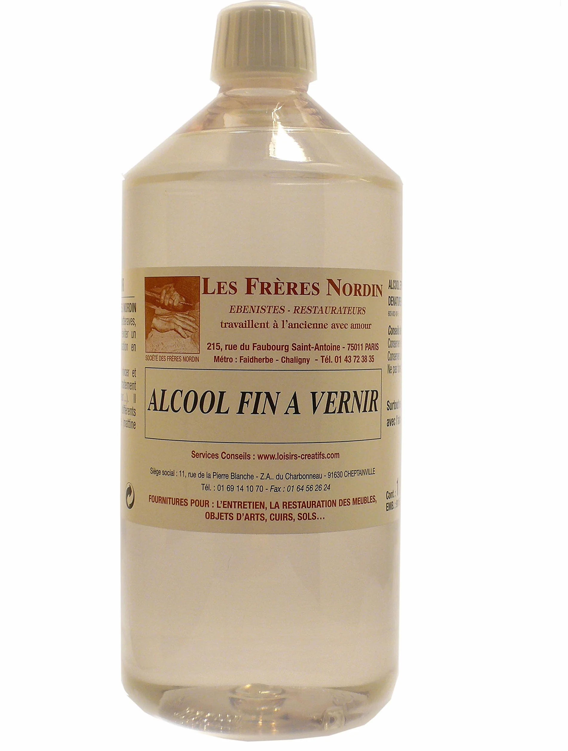 Les Frères Nordin Alcool fin à vernir 411204