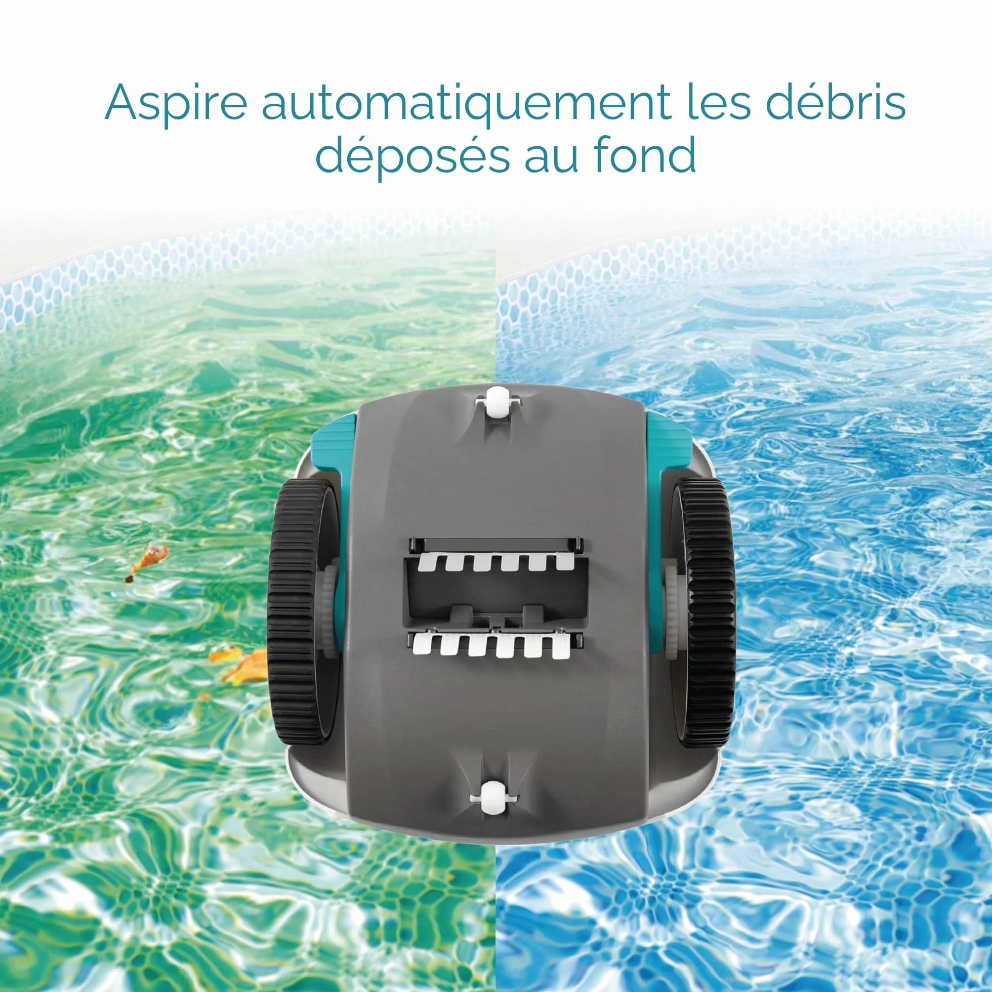 Intex Robot aspirateur Fond zx50 Blanc/Bleu