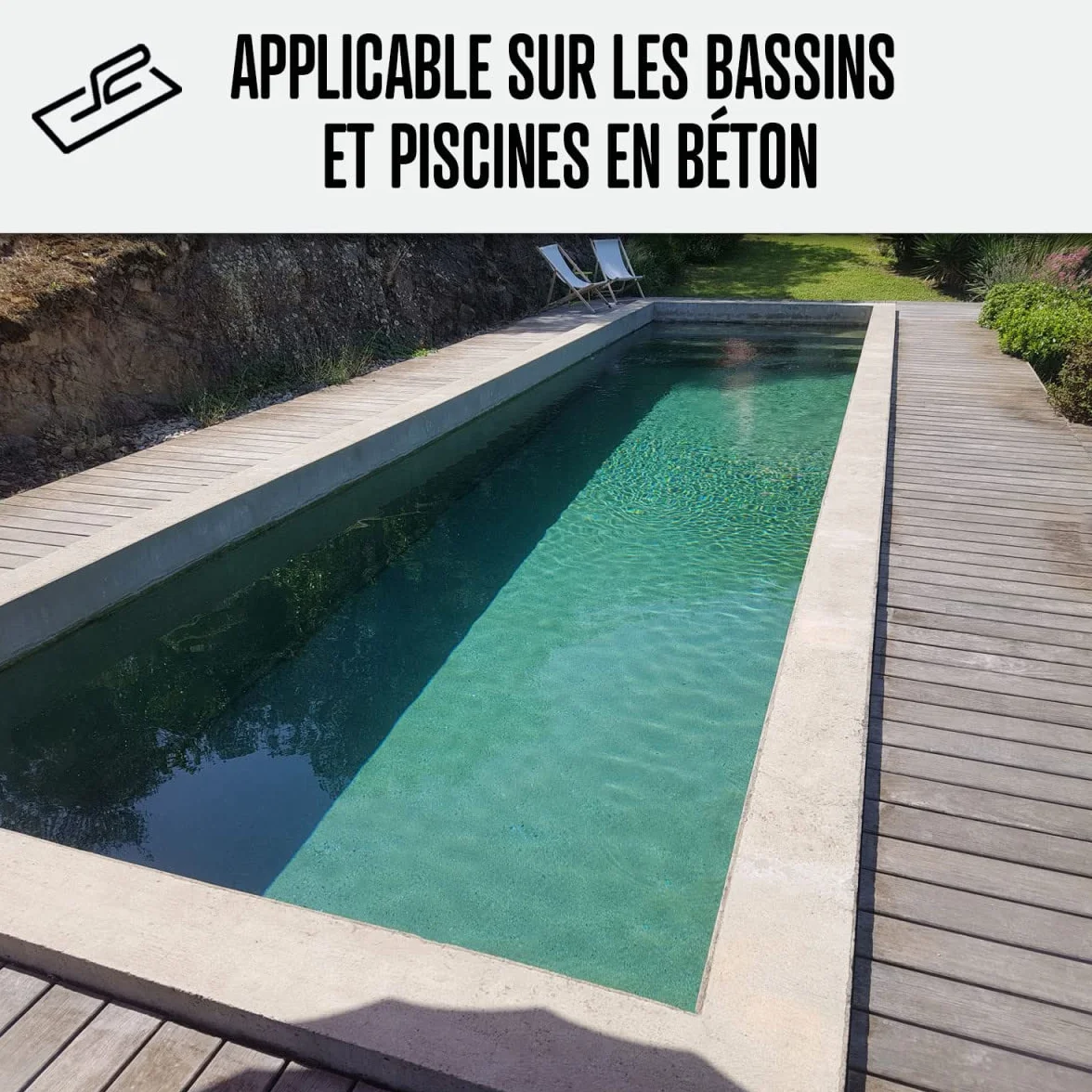 ARCANE INDUSTRIES Enduit de cuvelage piscine hydrofuge étanchéité 5 kg Gris
