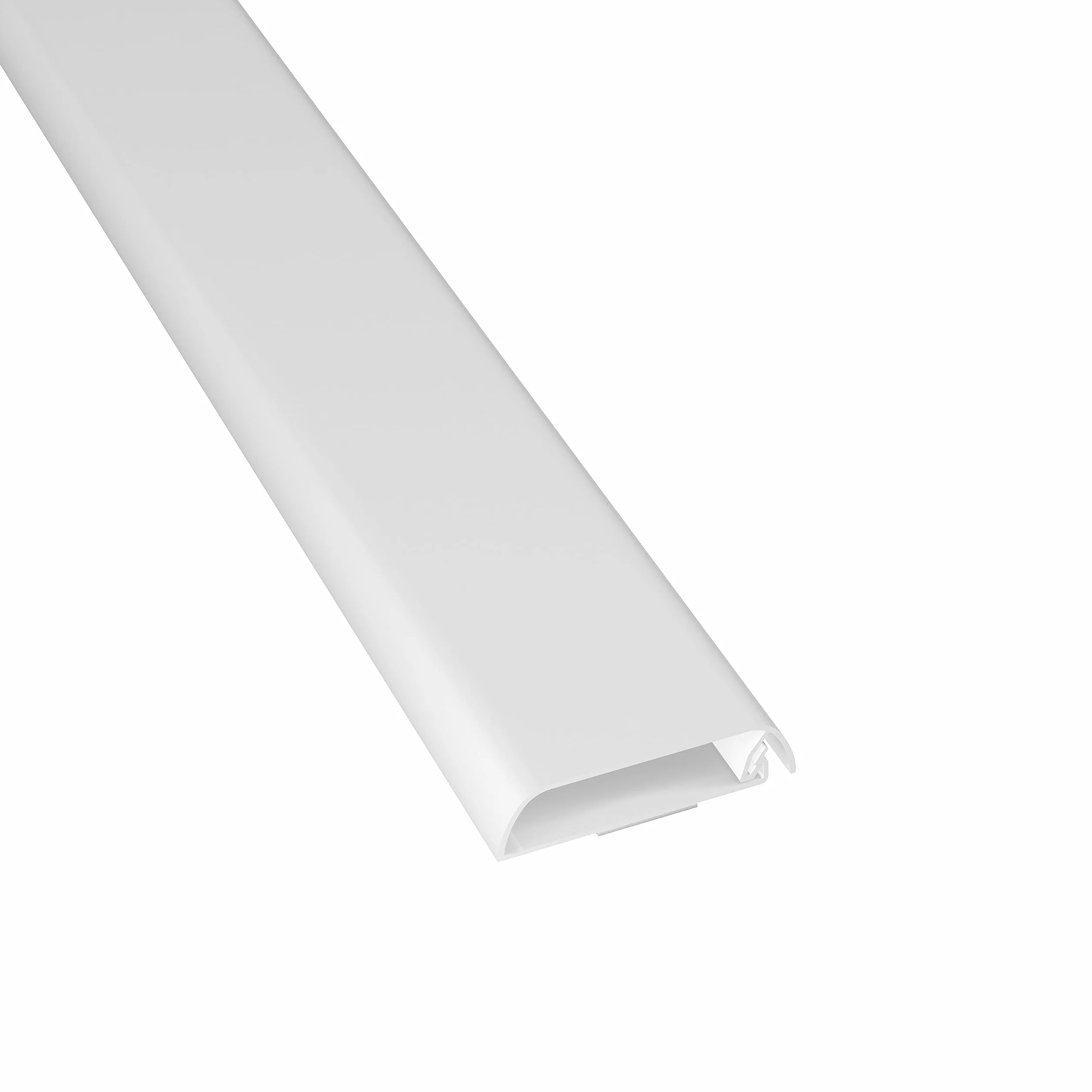 D-Line Cache-Câbles TV Mural 60 mm x 15 mm x 400 mm Blanc Auto-Adhésif Design Discret