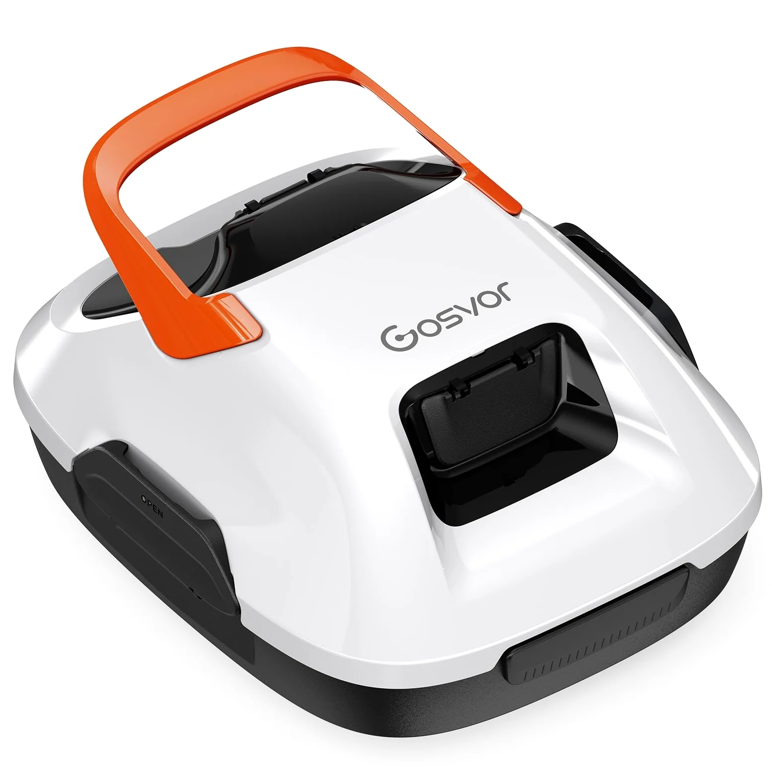 Gosvor Robot de Piscine Hors-Sol sans Fil – 90 Min d’Autonomie, Aspiration Puissante 6600 L/h, Nettoyage Automatique avec Stationnement Intelligent, pour Piscines Jusqu’à 80 m²