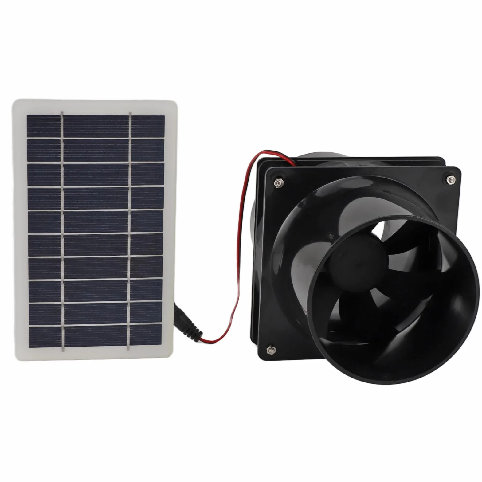 Ventilateur d'extraction solaire 10 W 12 V, grande vitesse, pour greniers serres bateaux