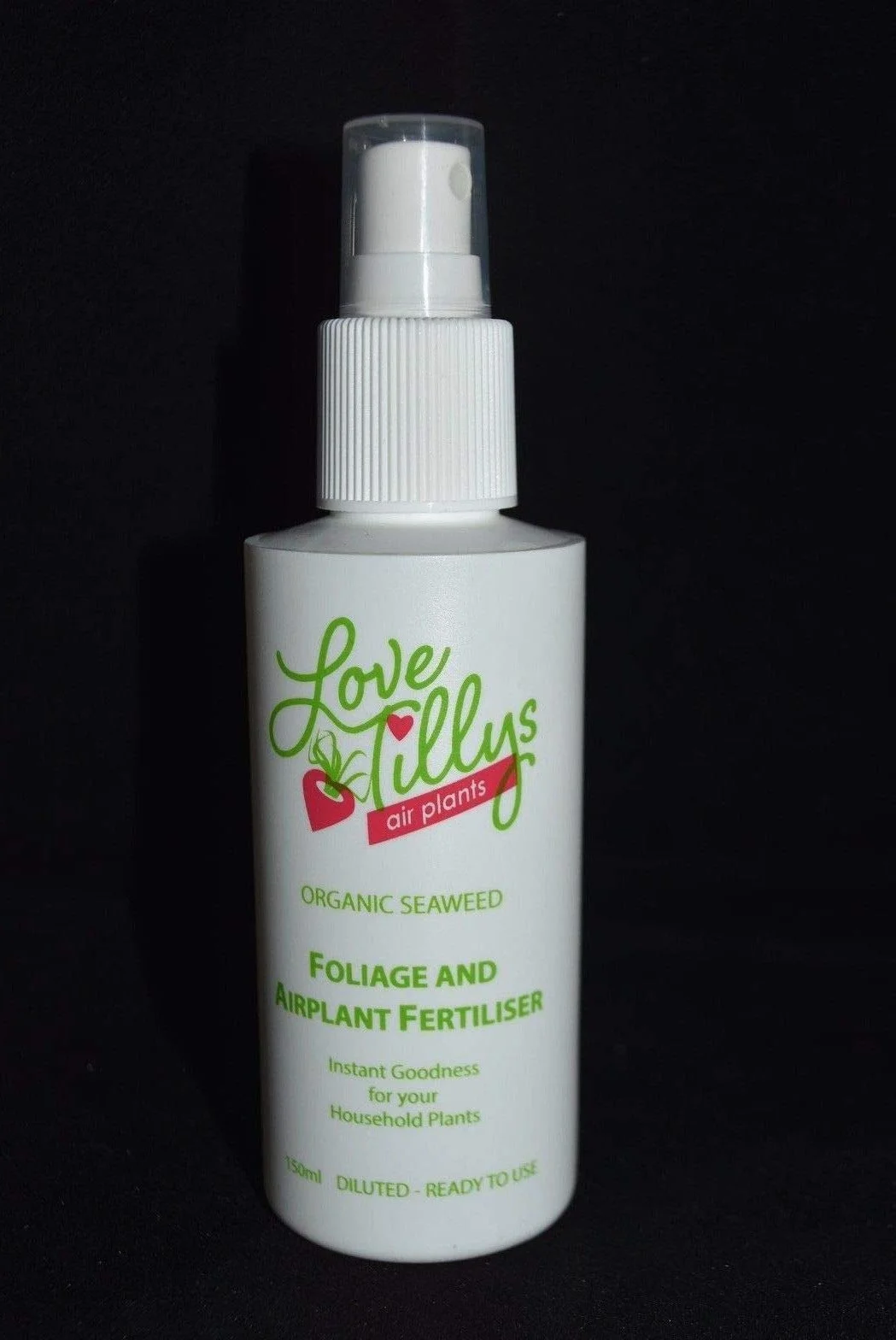 Tillandsia Air Usine d'engrais 150ml Vaporisateur Traitement Alimentaire Amour Tillys