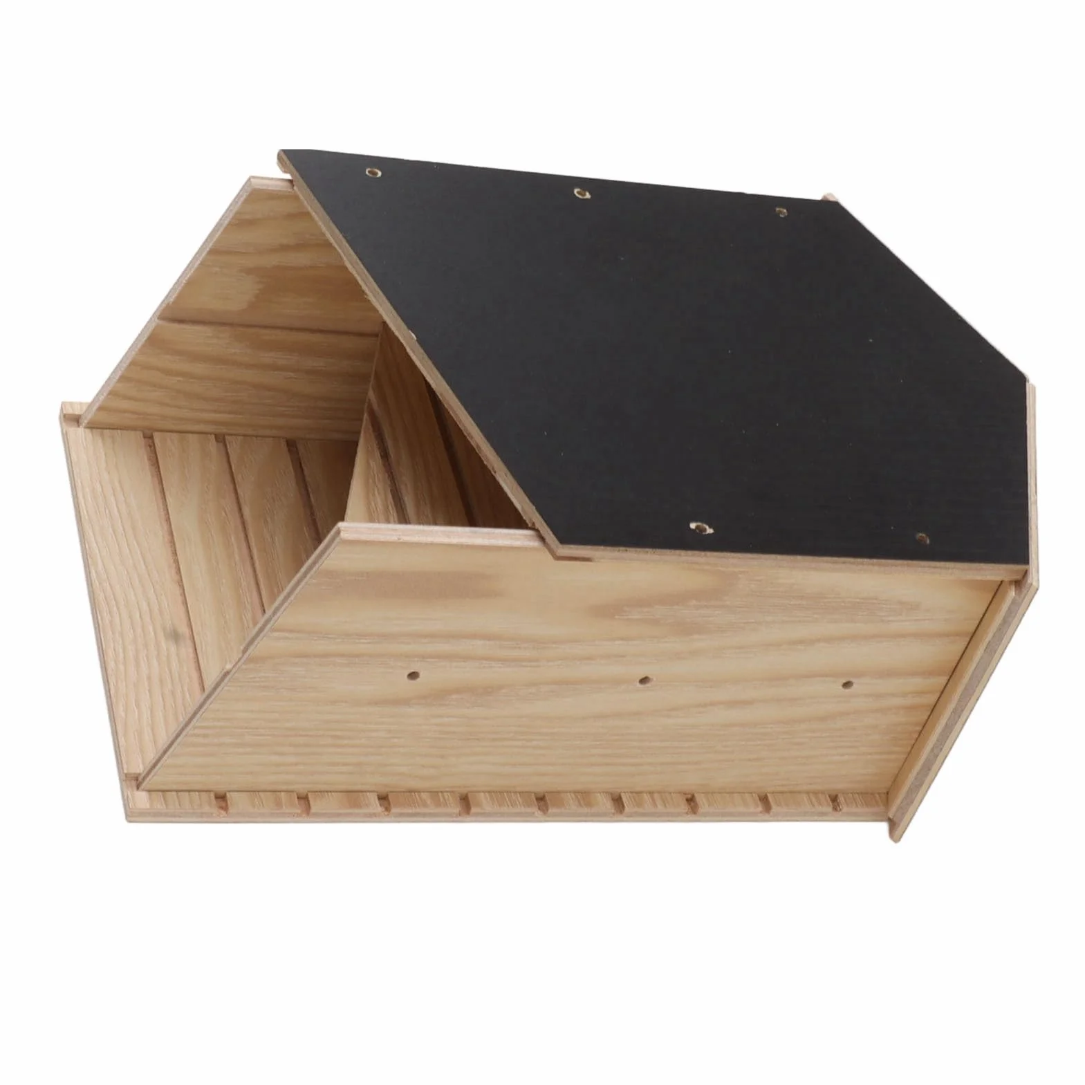 Maison pour Chauve-souris en Bois Double Chambre Imperméable Coupe-vent Extérieur